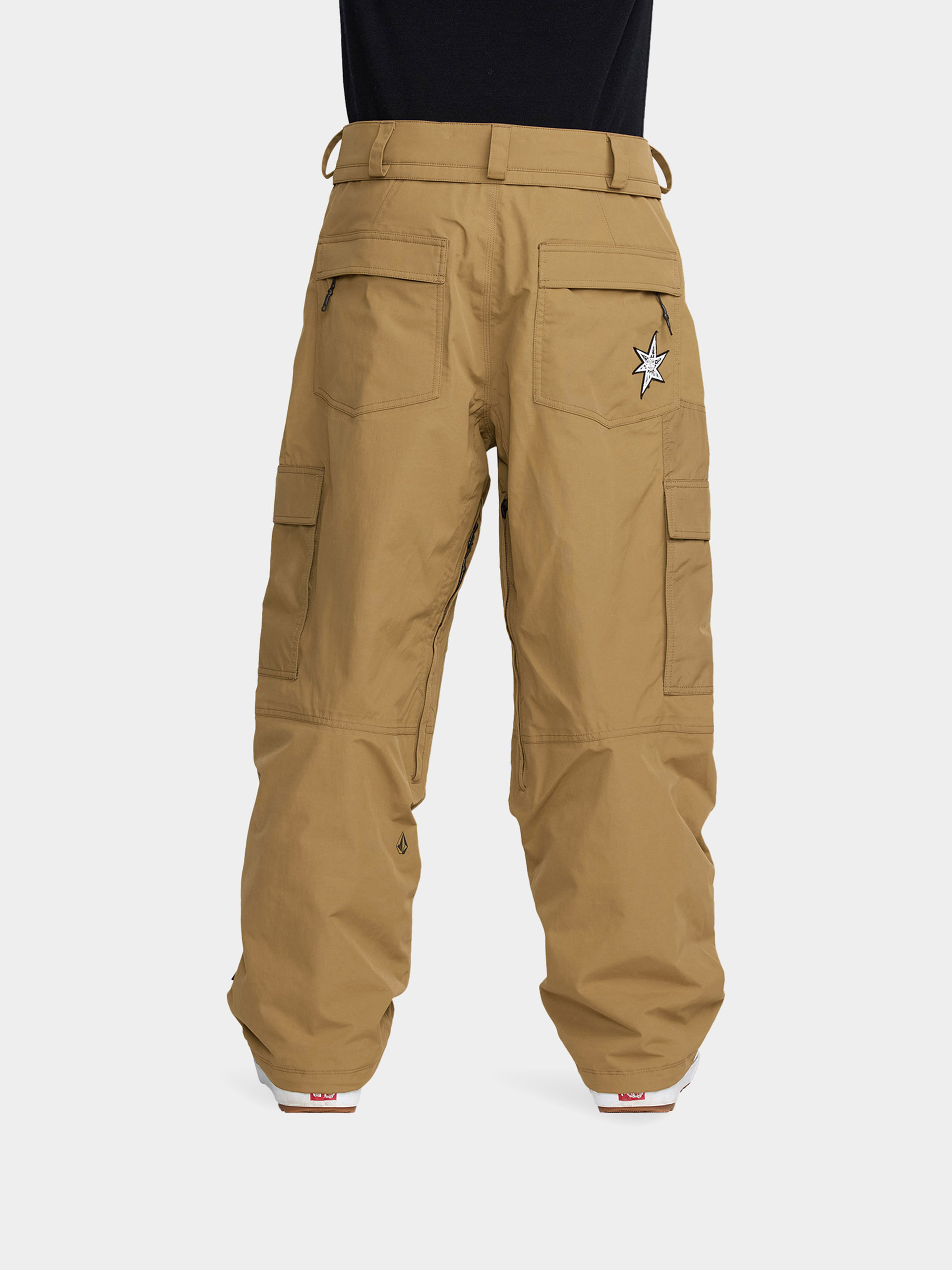 Mens Volcom Snowboard pants Longo Gore Tex (bronze)
