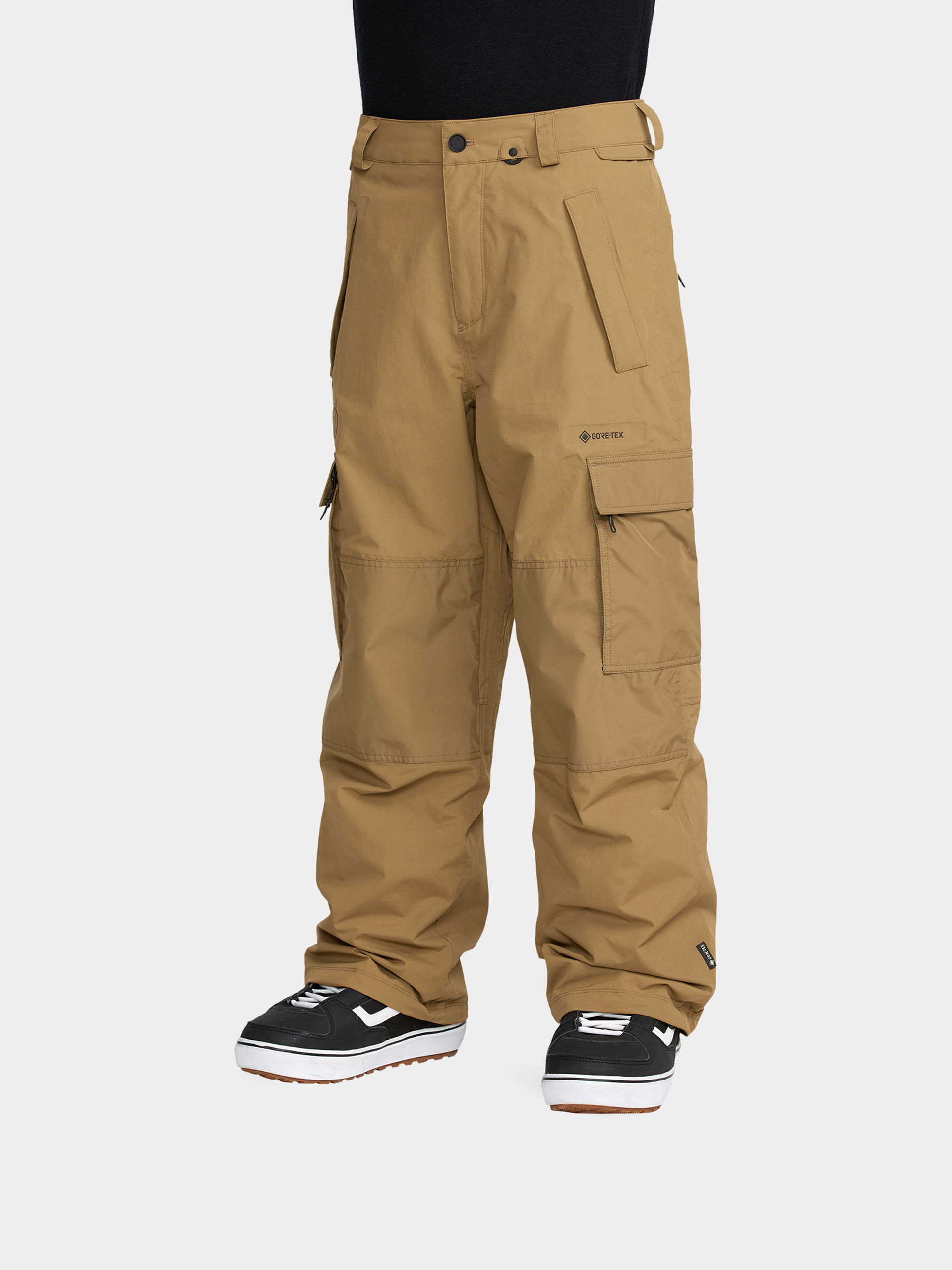 Mens Volcom Snowboard pants Longo Gore Tex (bronze)