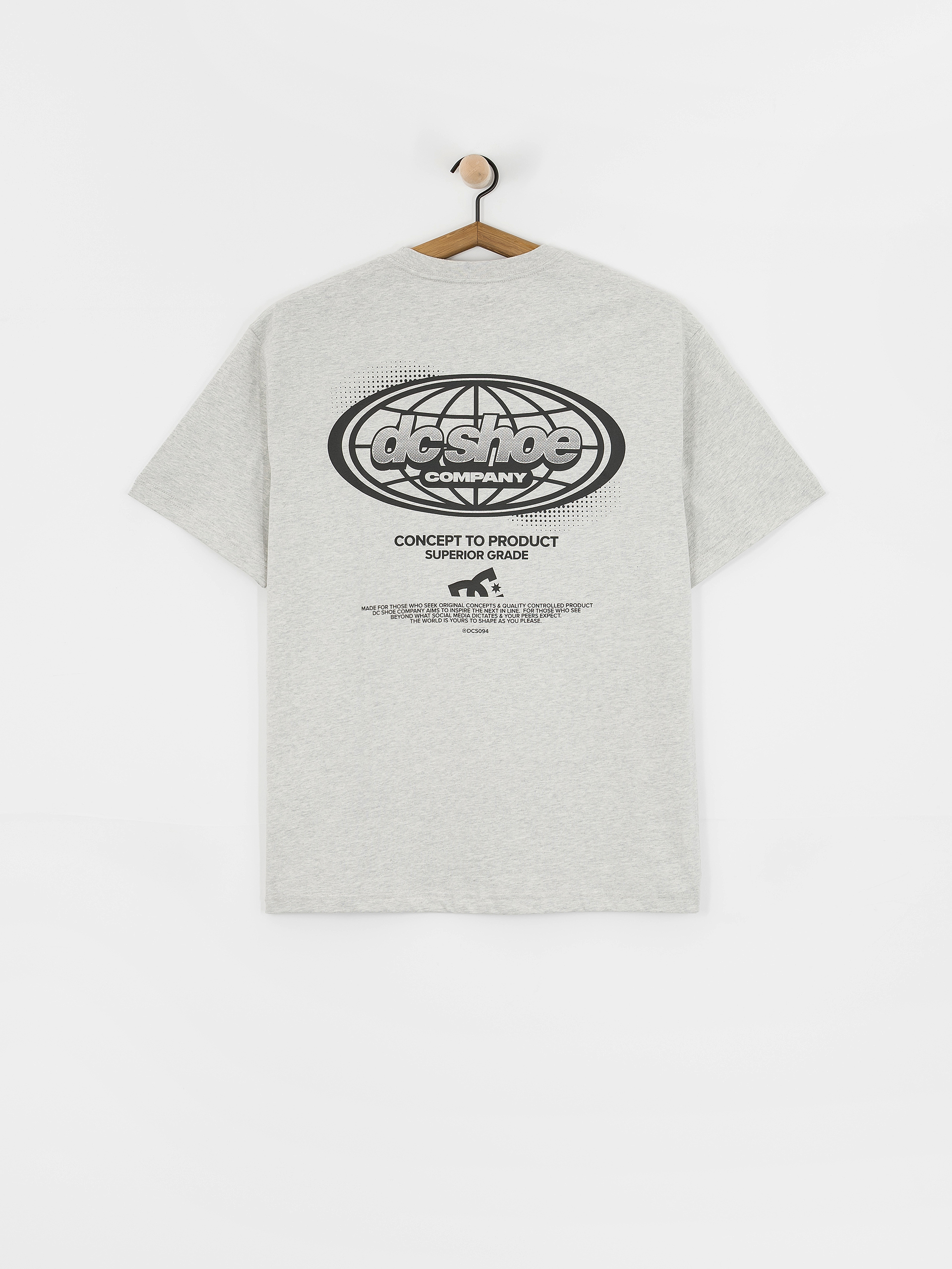 DC Trotter T-Shirt (light heather grey)