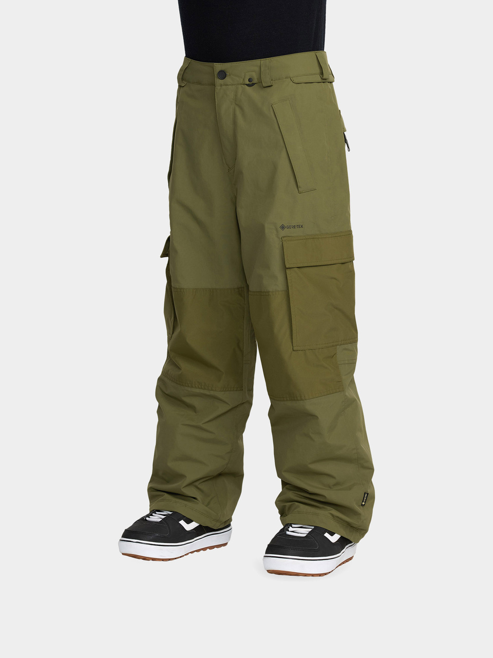 Mens Volcom Snowboard pants Longo Gore Tex (dark olive)