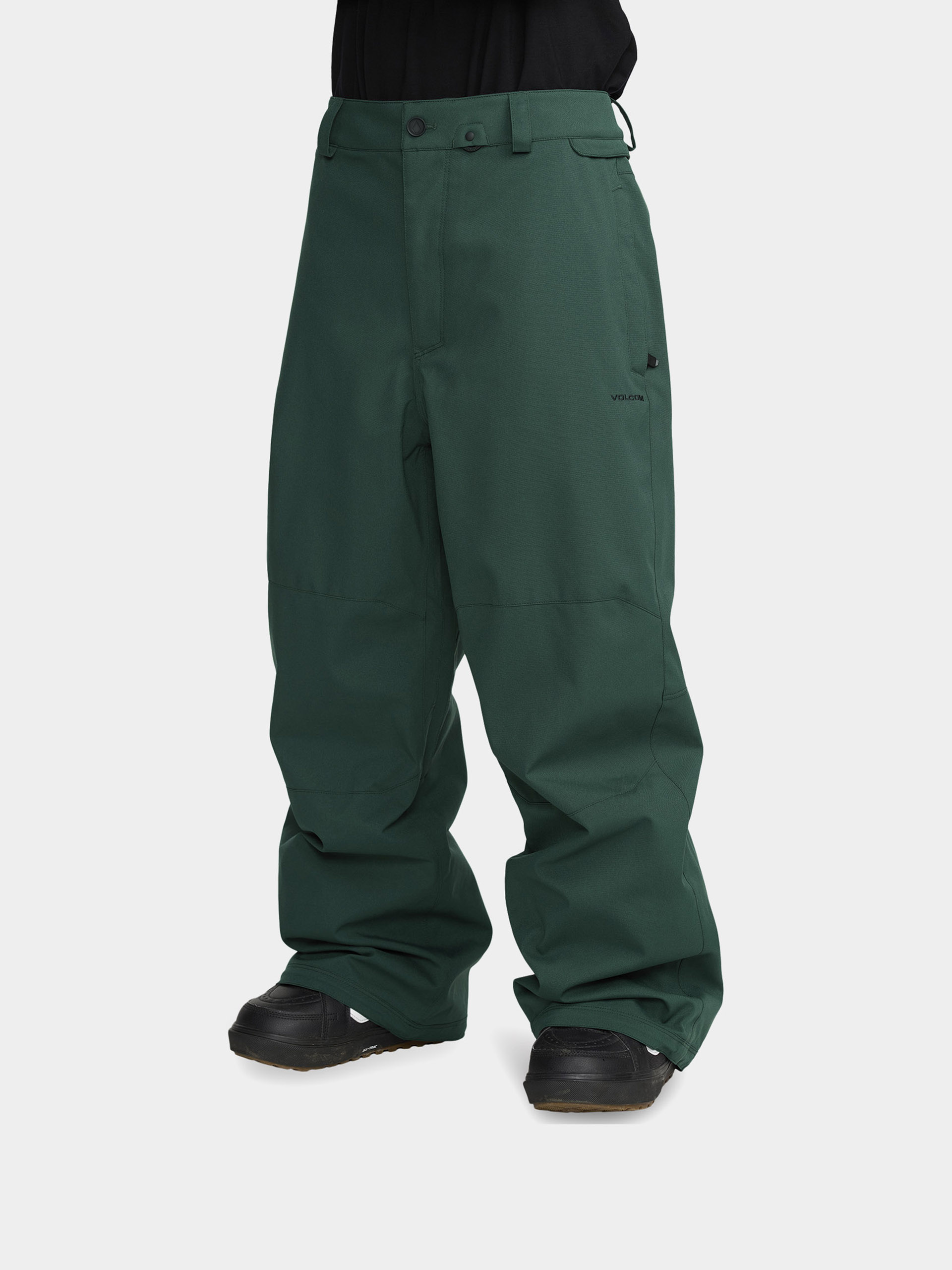 Herren Volcom Snowboard Hose Snow Billow (black green)