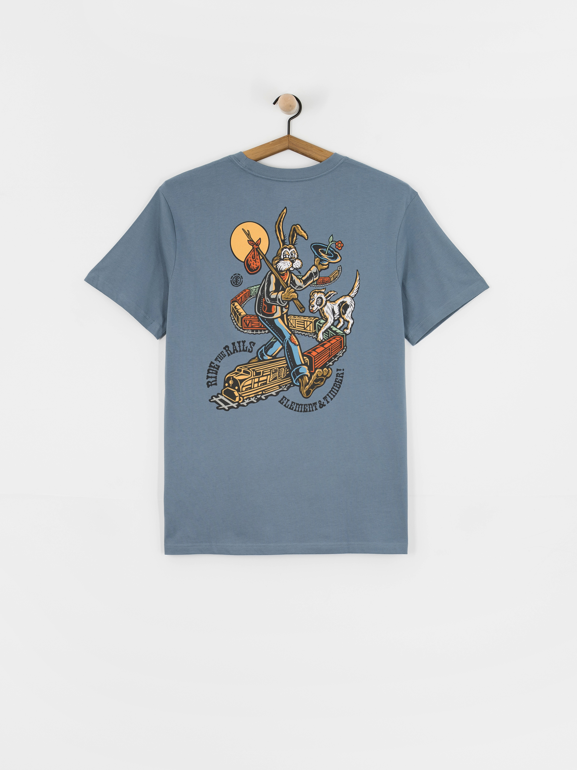 Element T-Shirt Timber On Track (blue mirage)