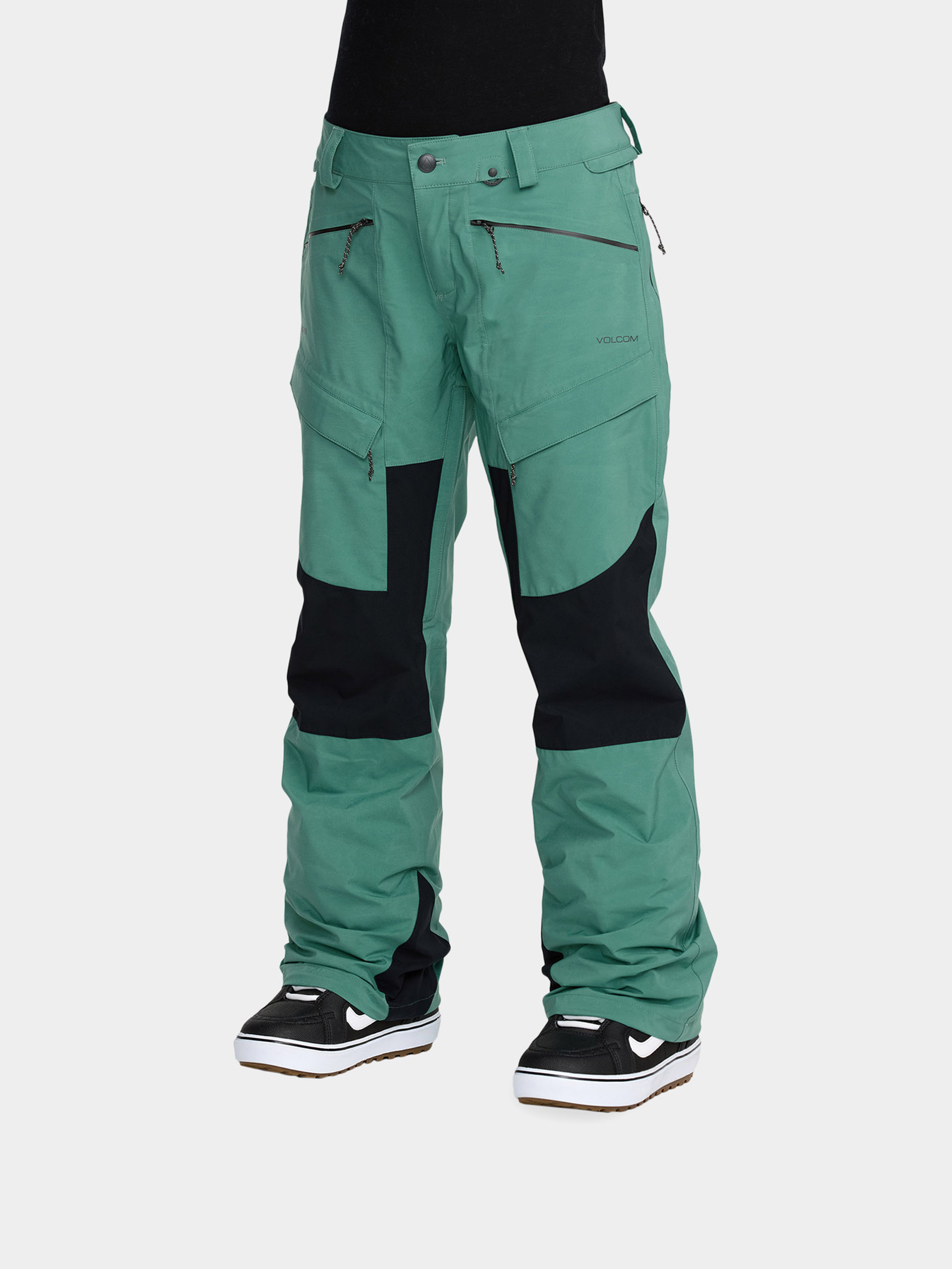 Damen Volcom V.Co At Stretch Gore Tex Snowboard hose (spruce green)