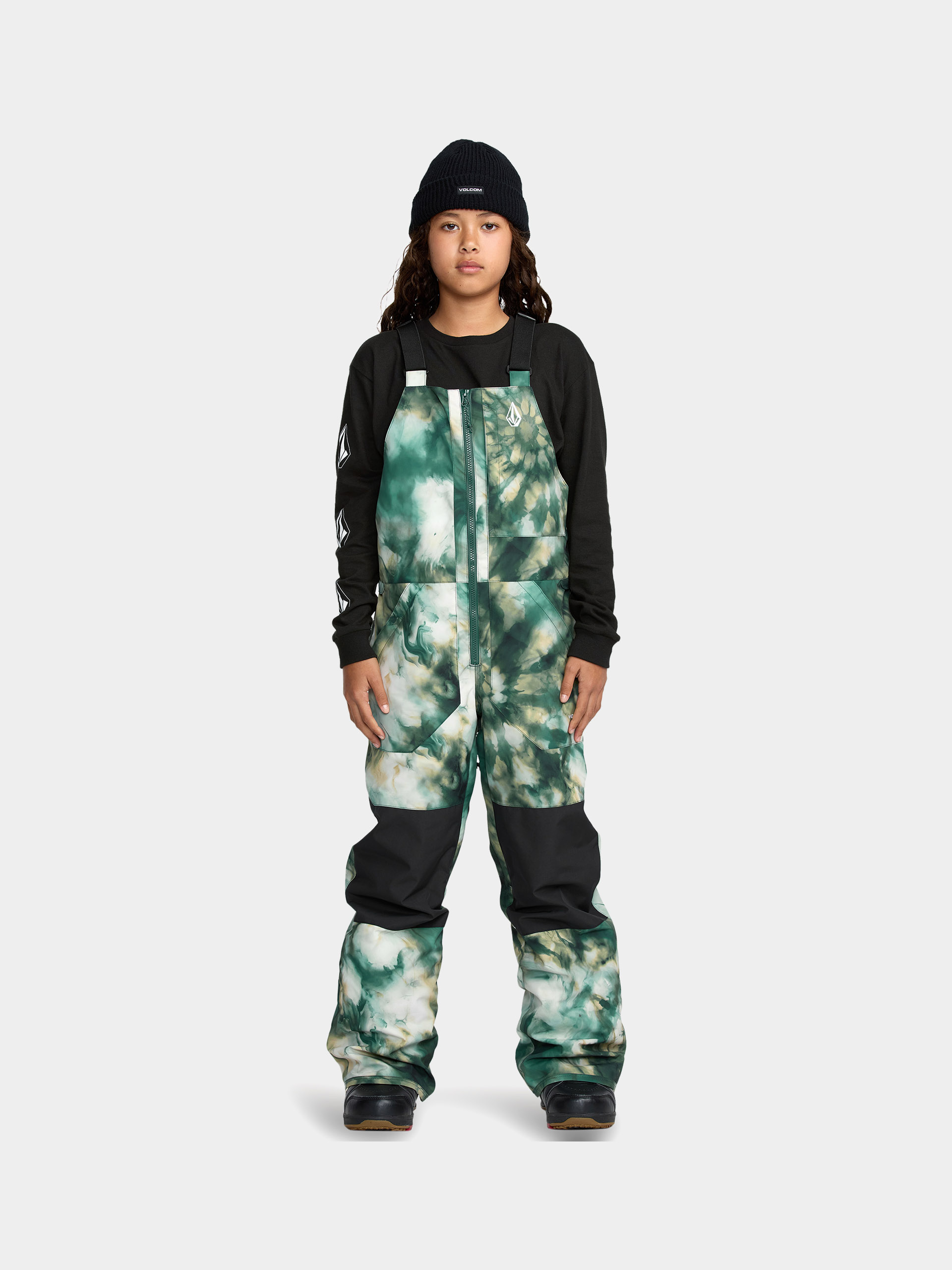 Volcom Snowboard Hose Barkley Ins Bib Overall JR (green)