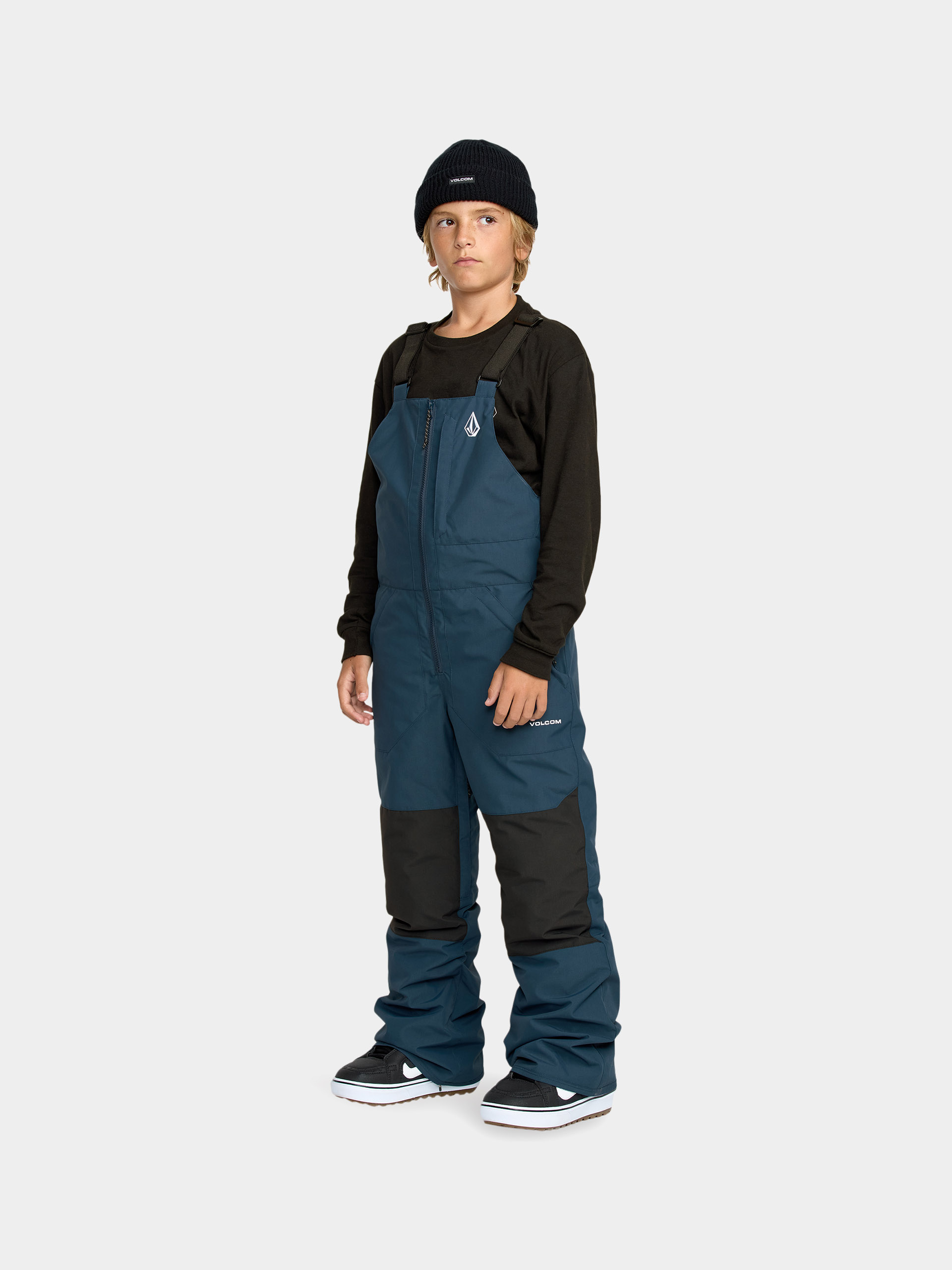 Volcom Snowboard pants Barkley Ins Bib Overall JR (deep blue)