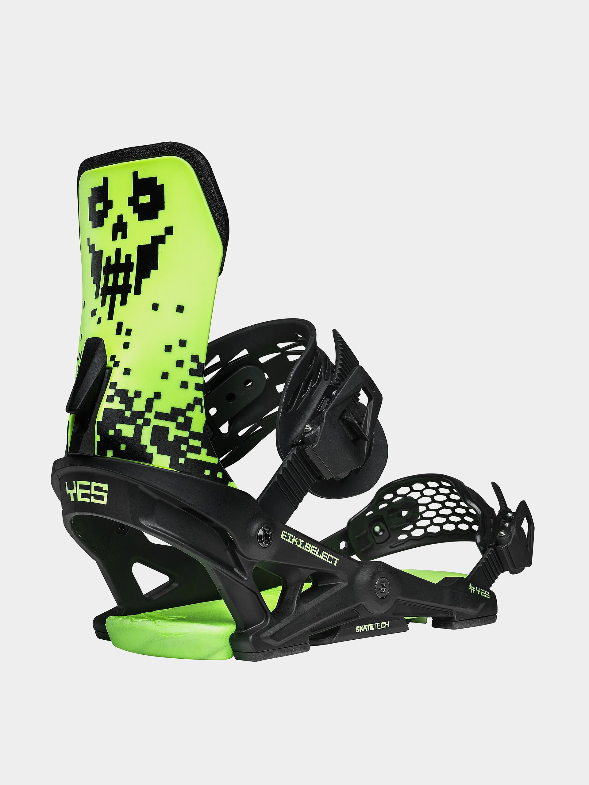 Drake Snowboard bindings Super Sport - white, green (green forest Drake Snowboard bindings Super Sport - white, green (green forest