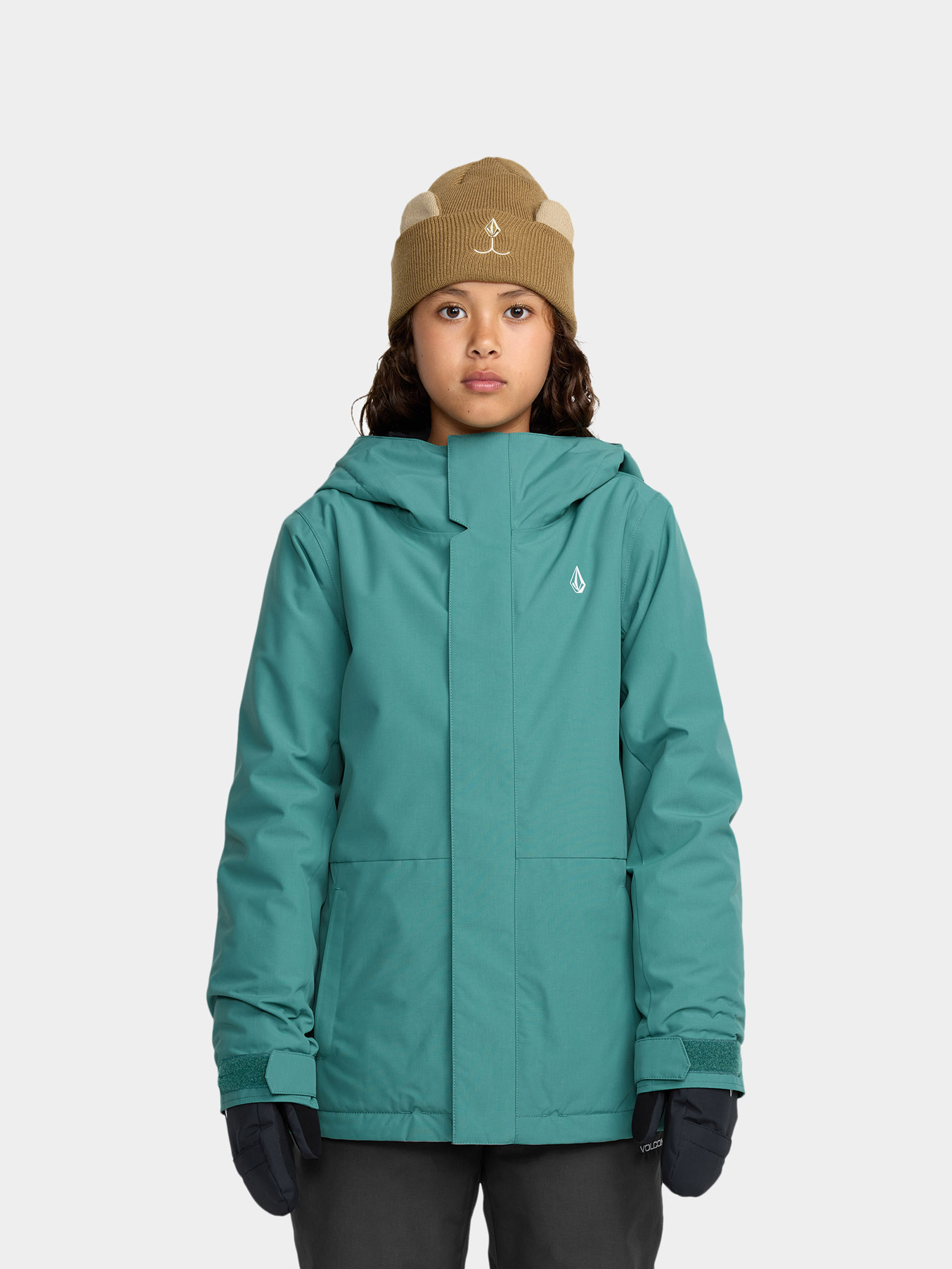 Volcom Snowboard Jacke Sass'N'Frass Ins JR (spruce green)
