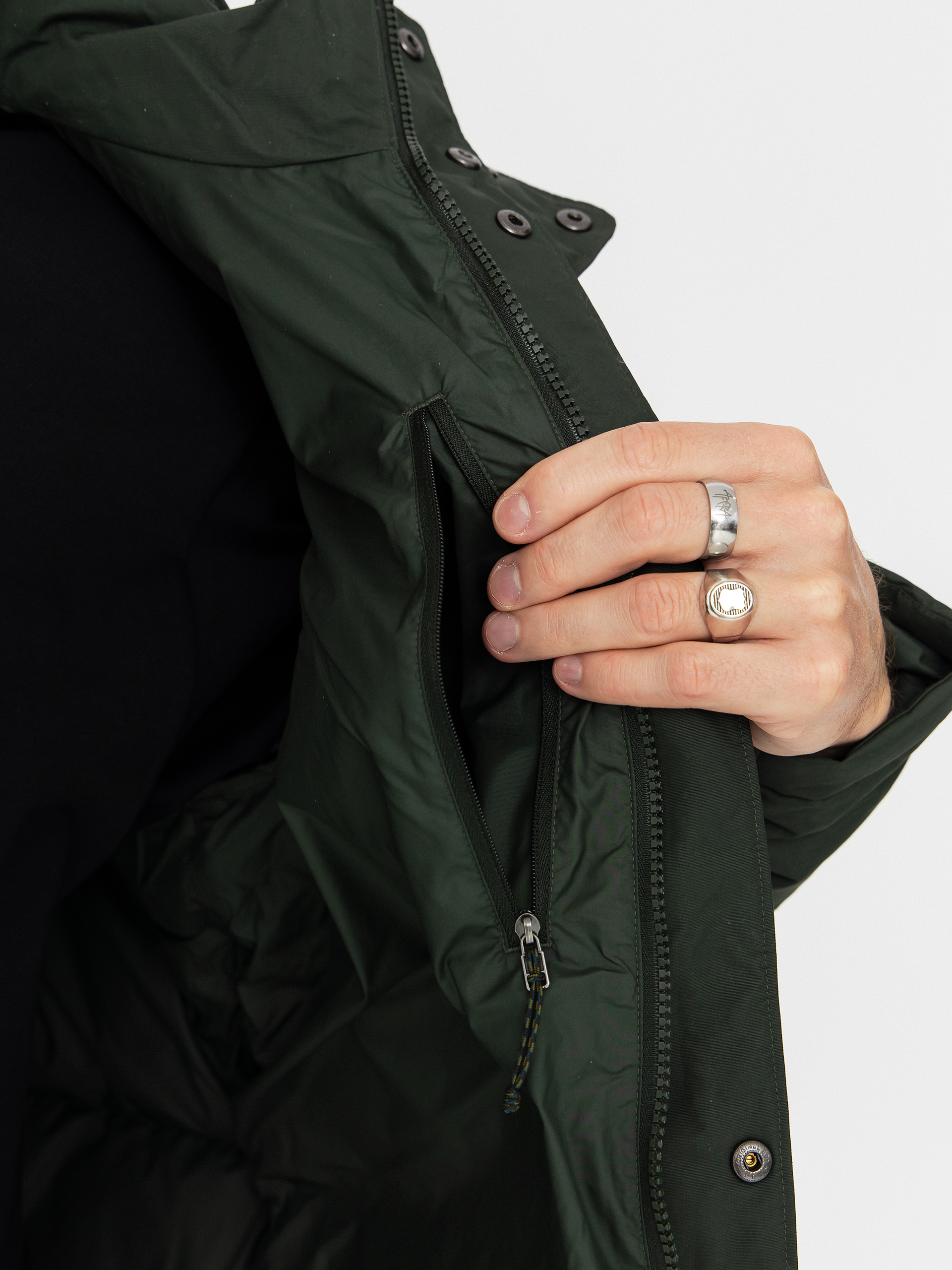 Patagonia Downdrift Jacke (old growth green)