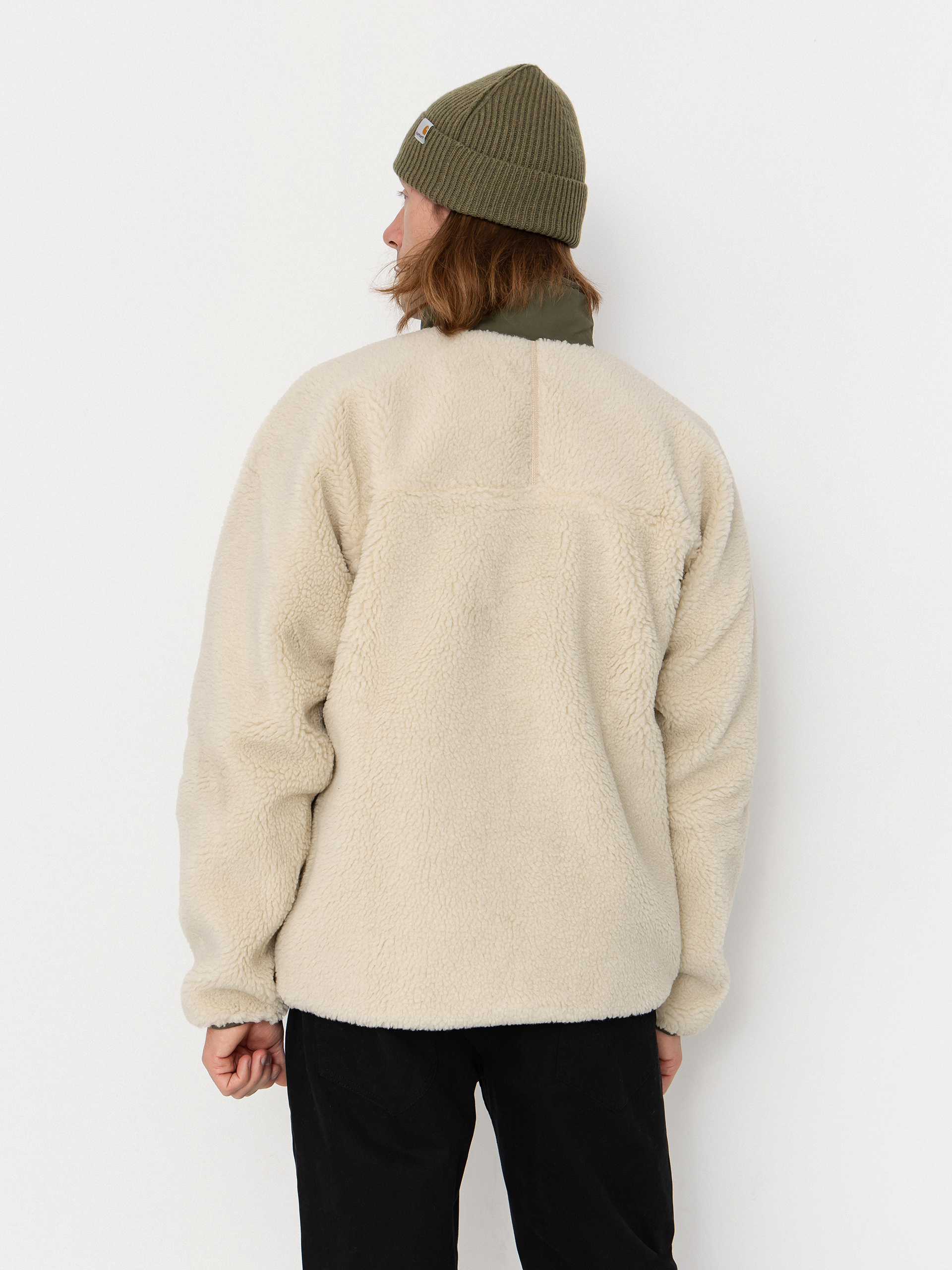 Patagonia Classic Retro X Jacket - beige (dark natural w/basin green)