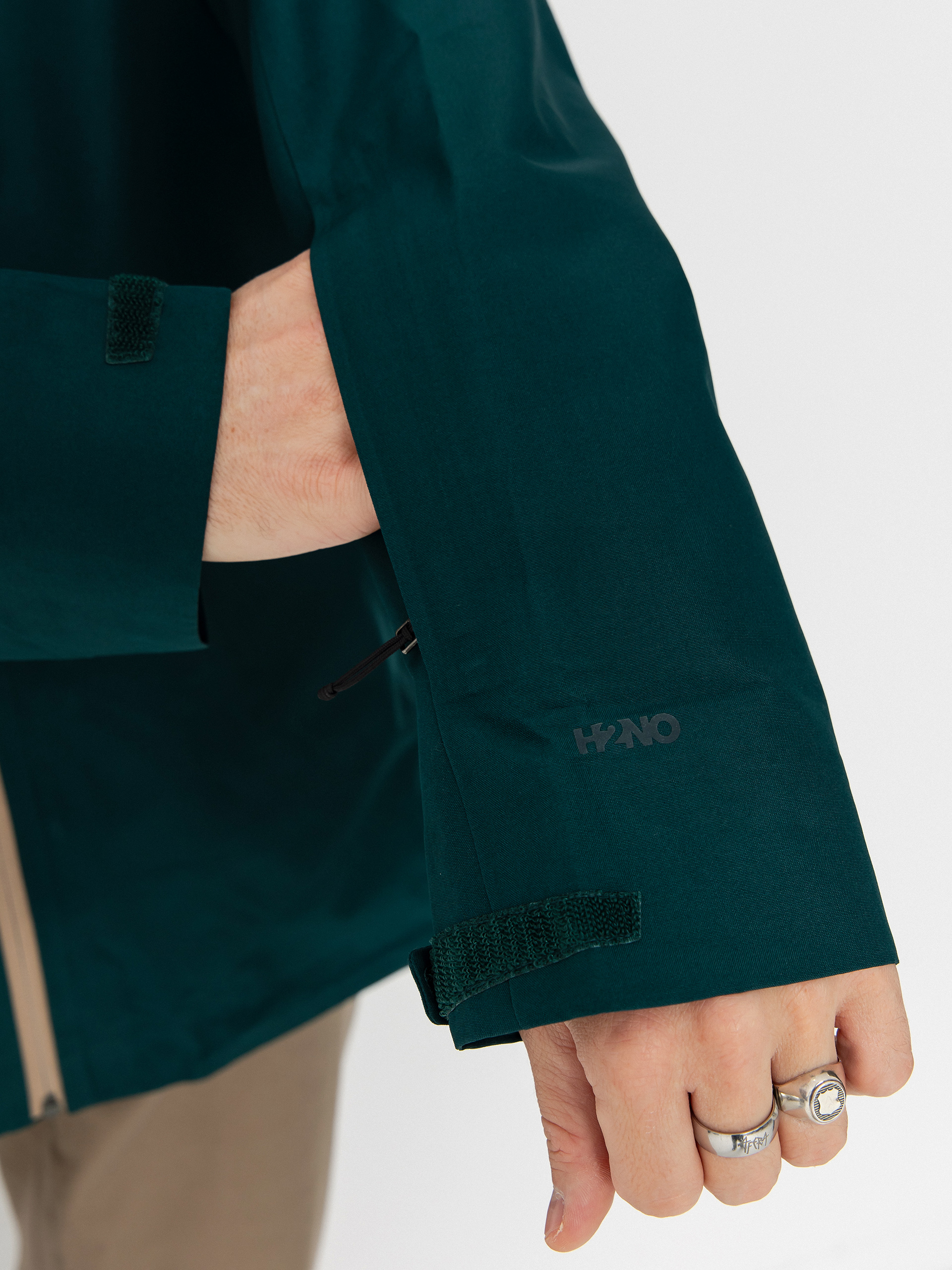 Mens Patagonia Powder Town Snowboard jacket (cascade green)