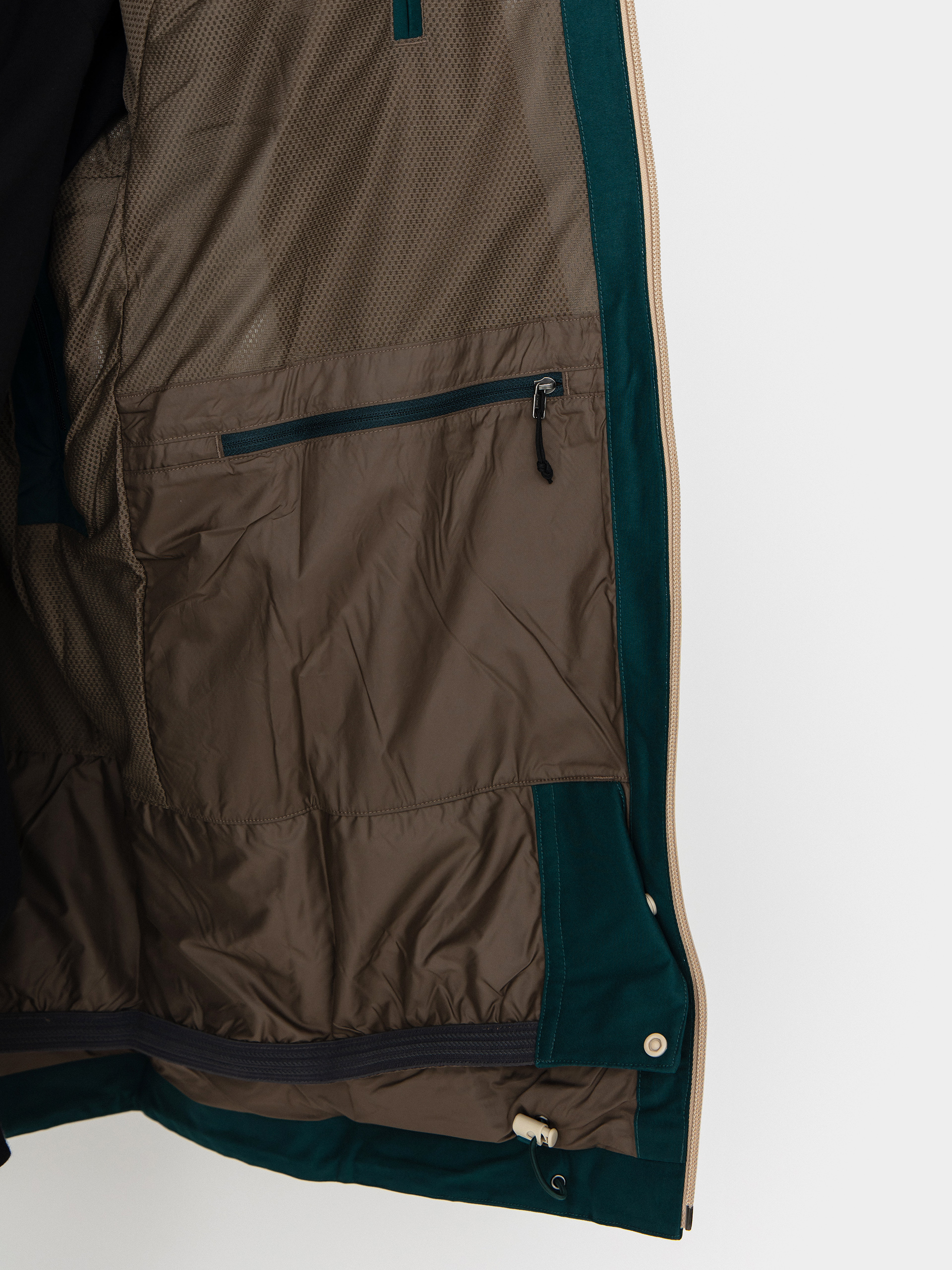 Mens Patagonia Powder Town Snowboard jacket (cascade green)