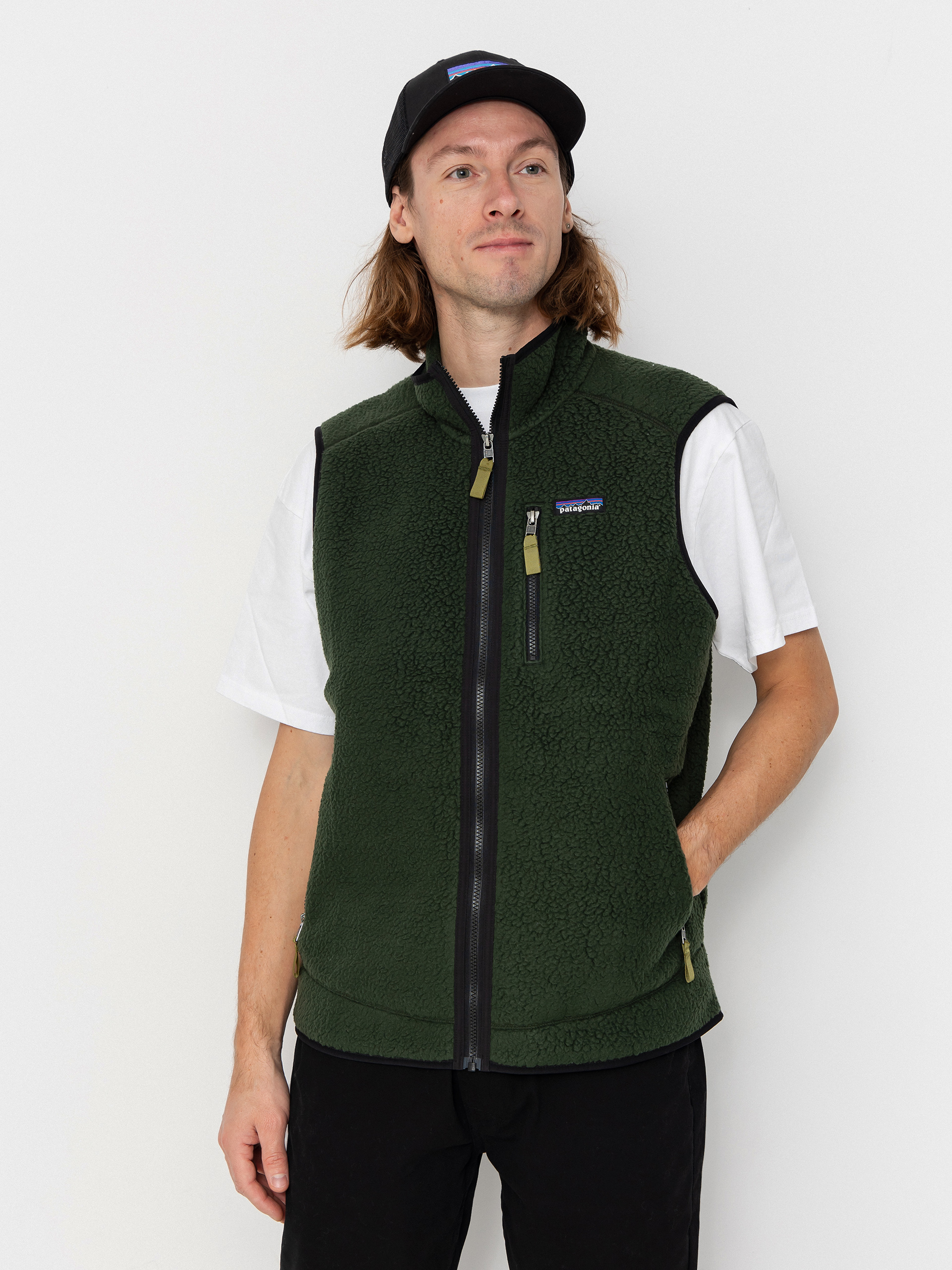 Patagonia Retro Pile Vest (old growth green)