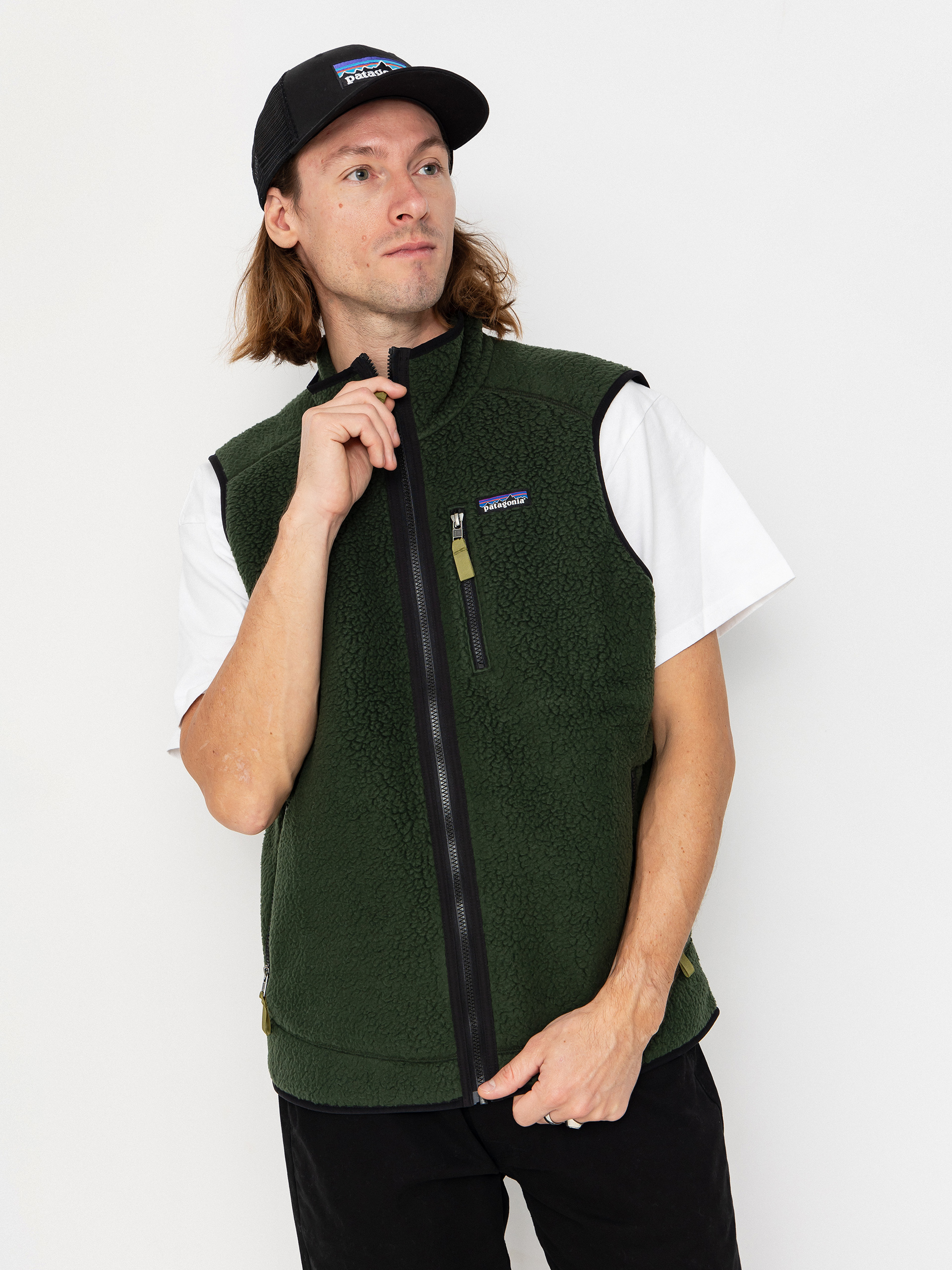 Patagonia Retro Pile Vest (old growth green)
