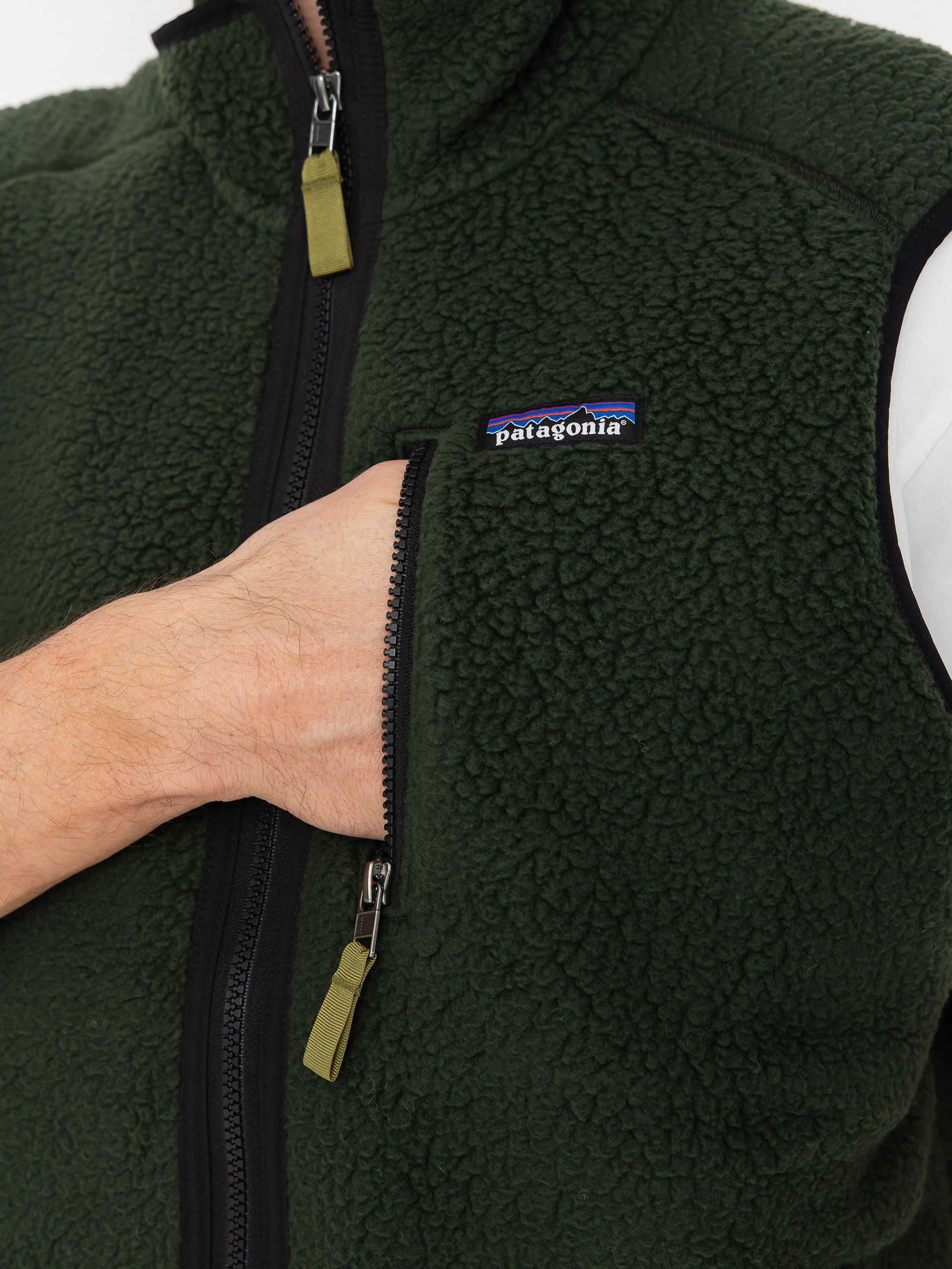 Patagonia Retro Pile Vest (old growth green)