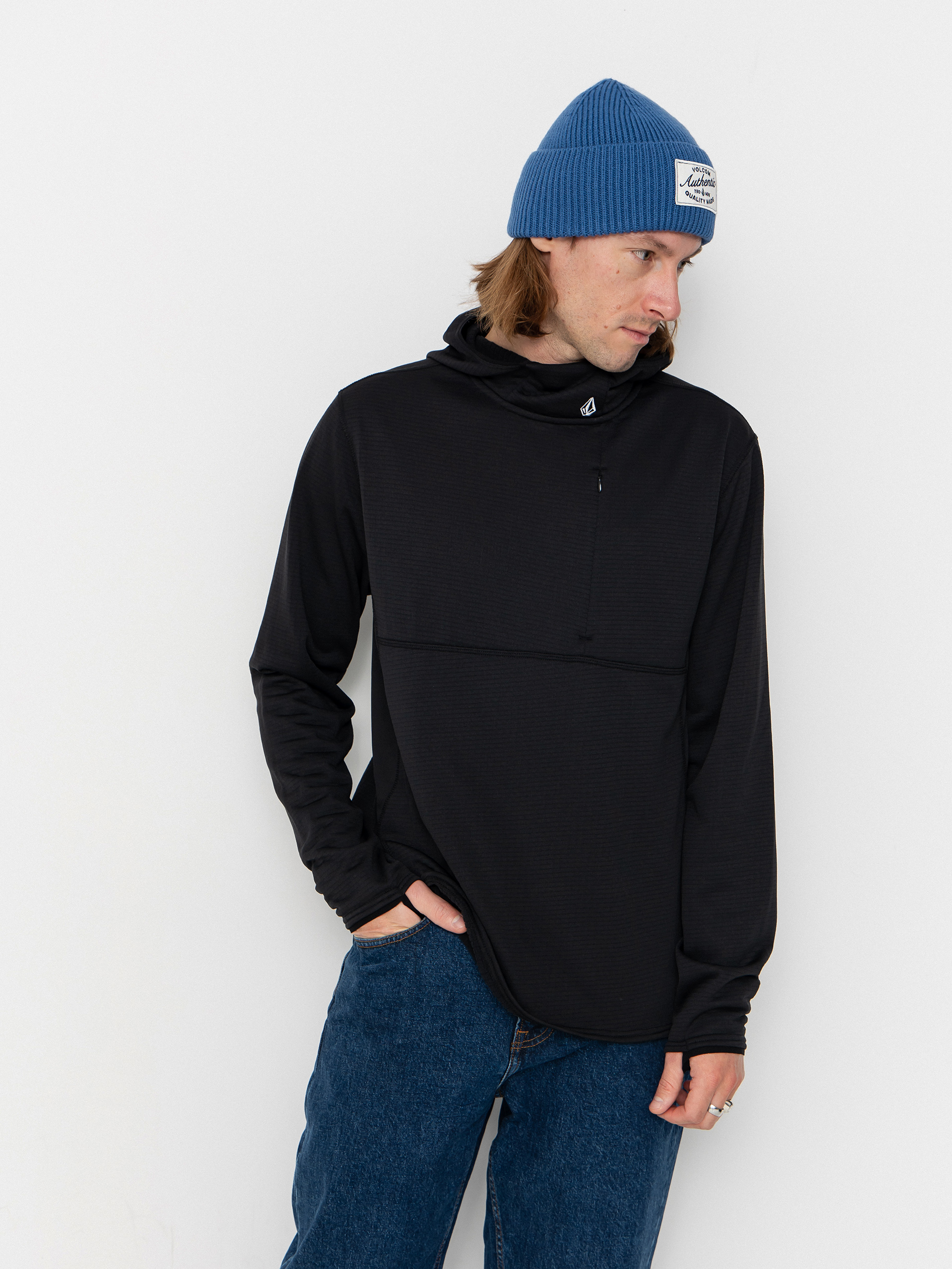 Herren Volcom Gridlock HD Hoodie (black)