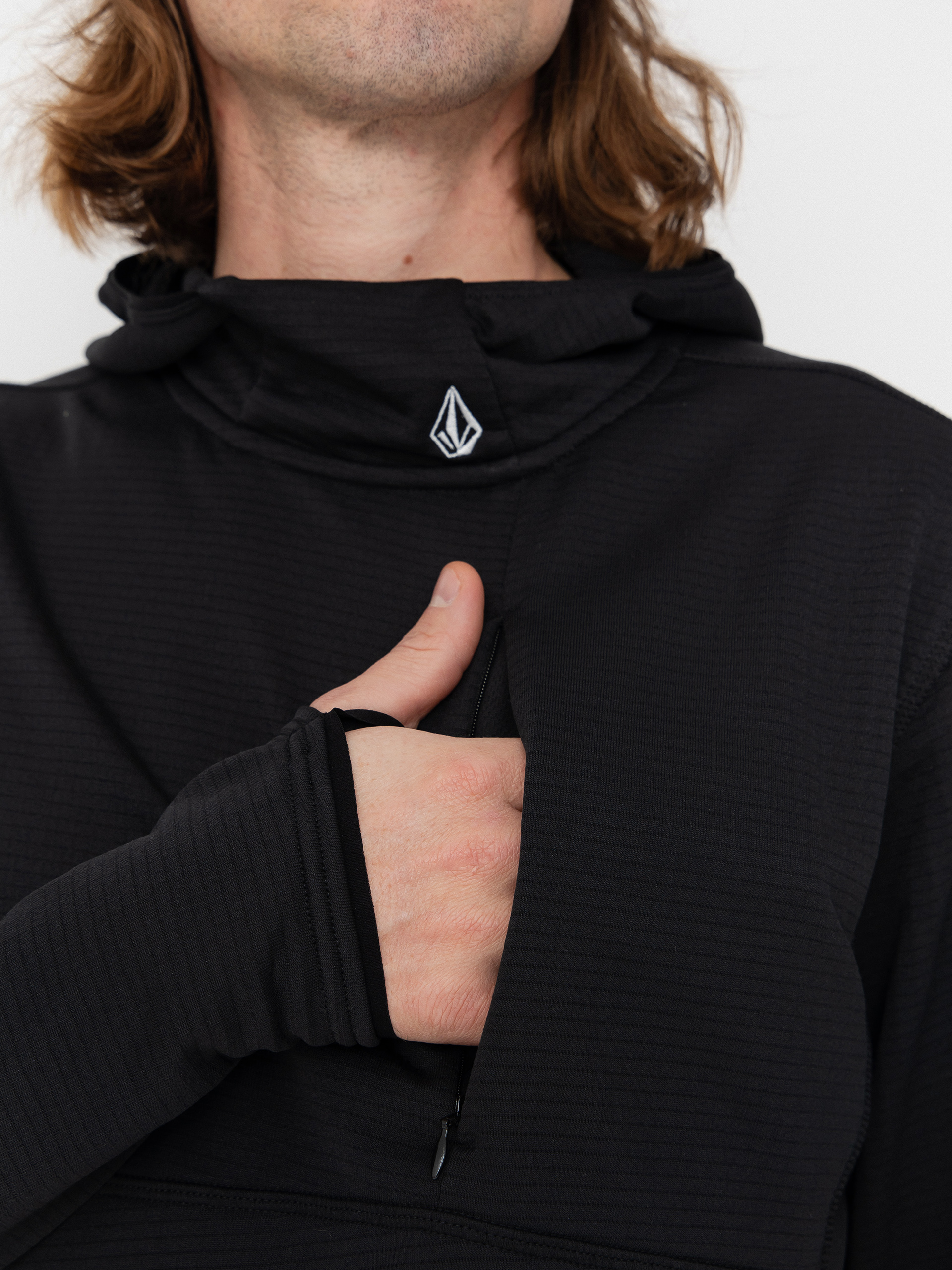 Herren Volcom Gridlock HD Hoodie (black)