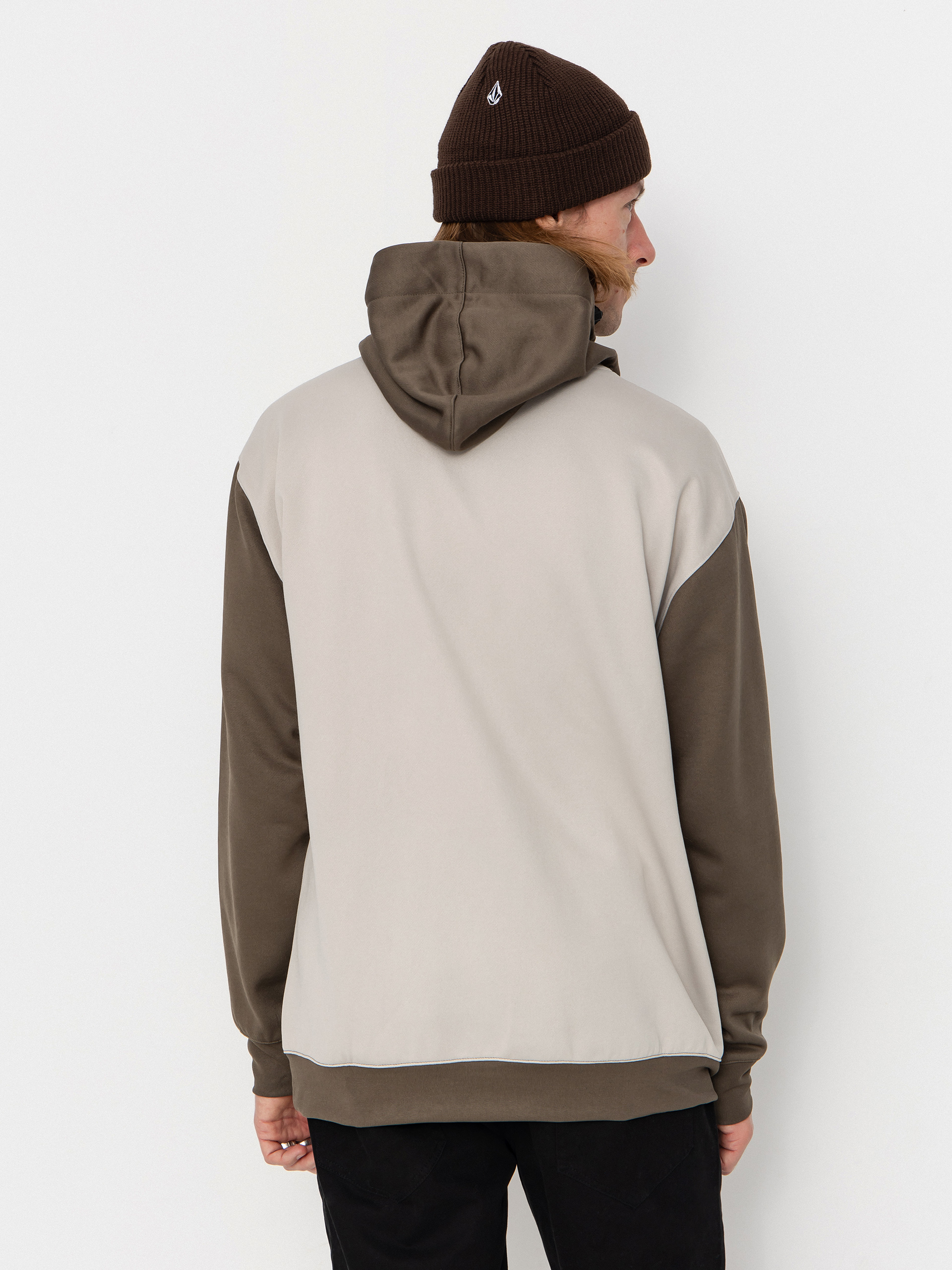 Herren Volcom Hydro Riding HD Aktives Sweatshirt (military)