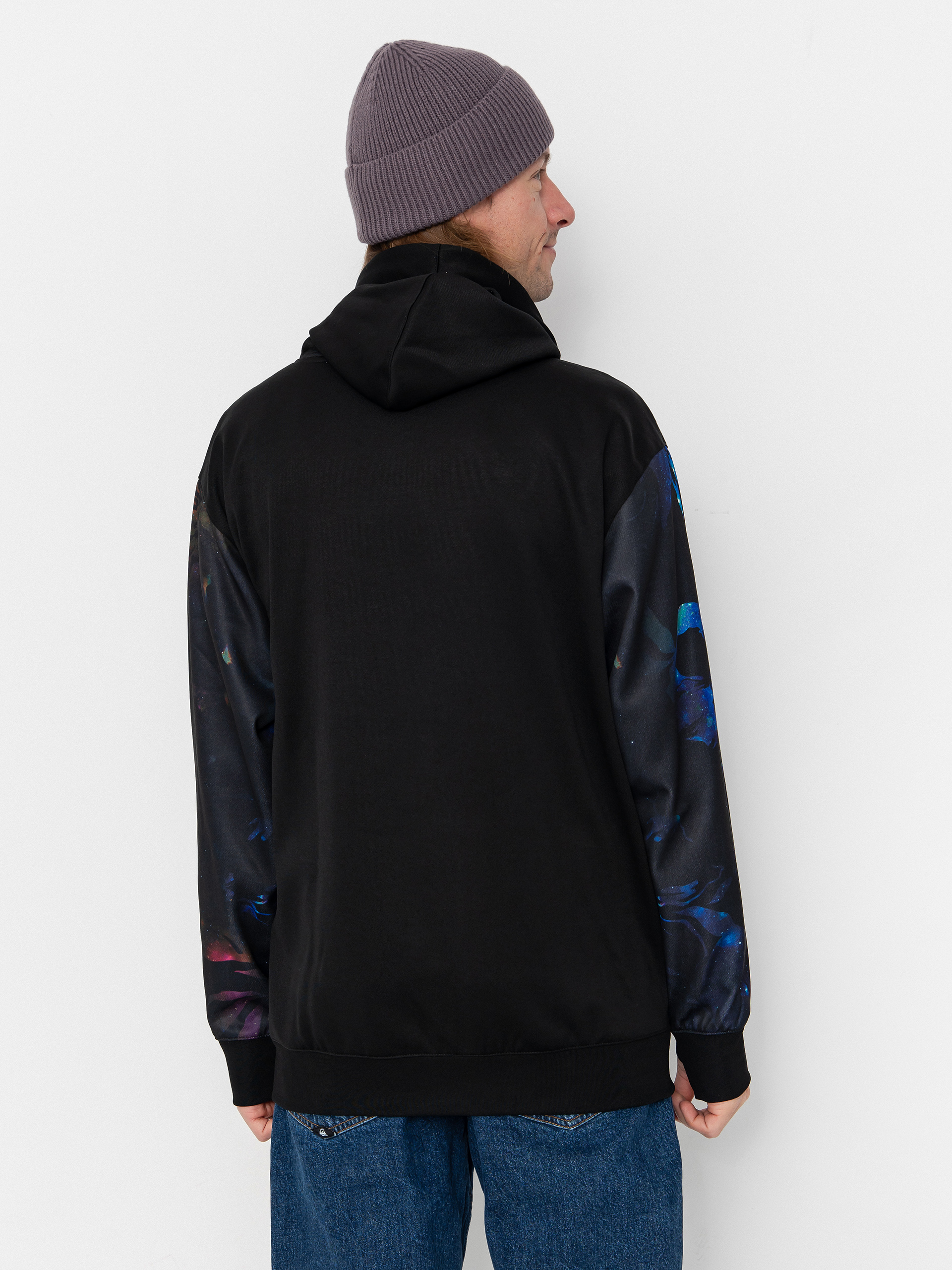 Volcom Hydro Riding HD Hoodie - navy blue (space aloha)