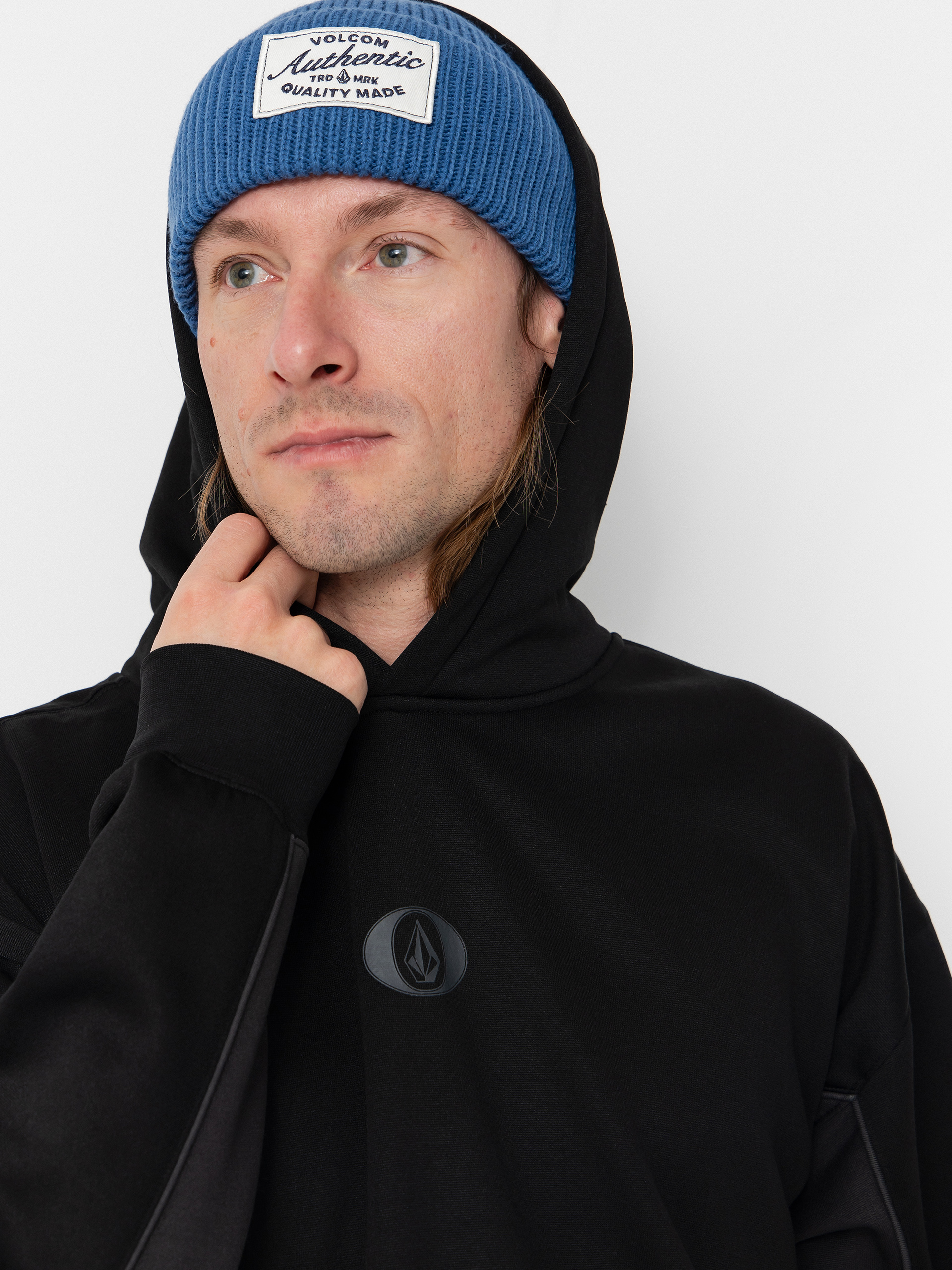 Herren Volcom Vital Hydro HD Aktives Sweatshirt (black)