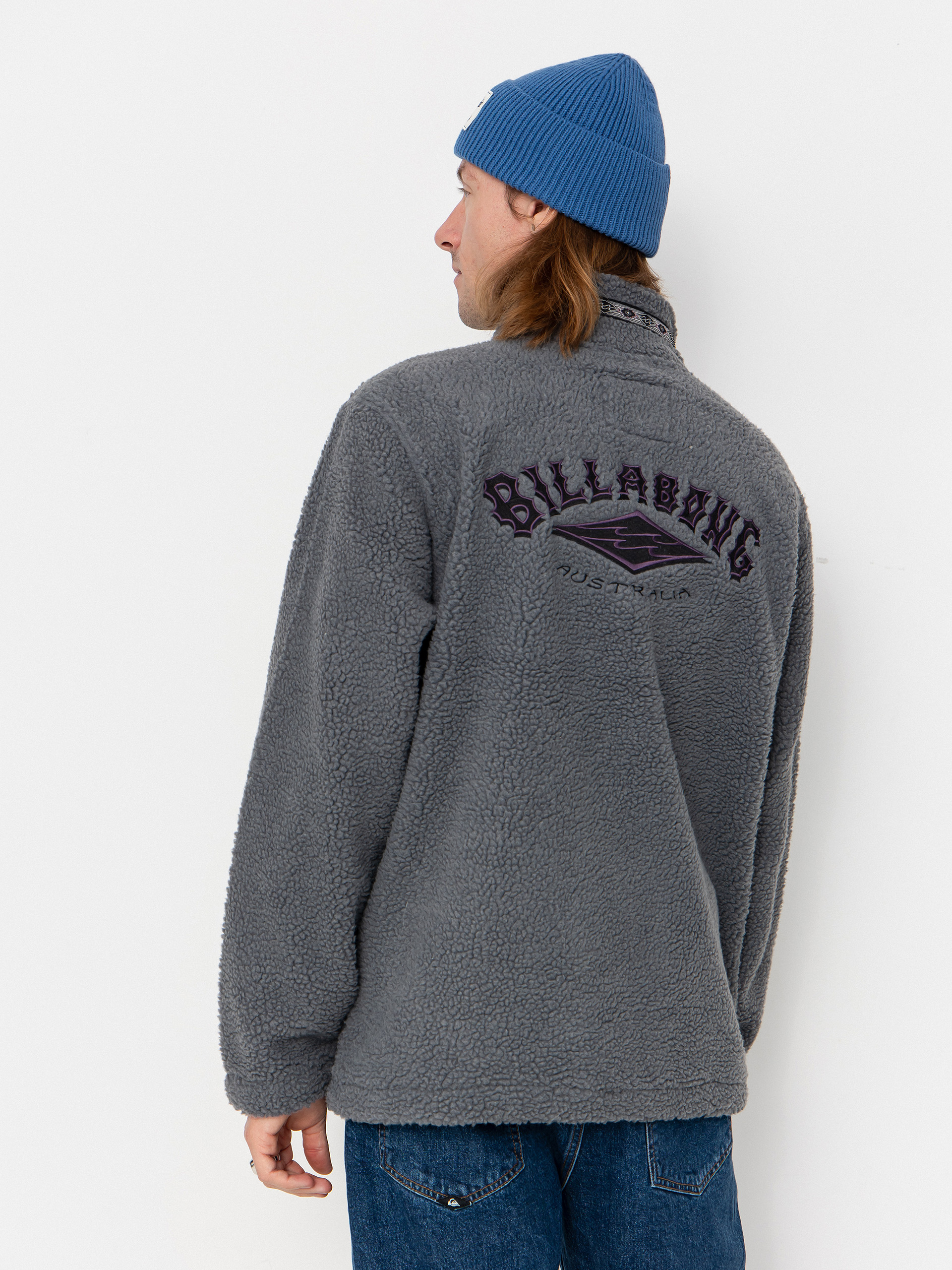 Billabong Boundary Tombstone Sweatshirt (pewter)