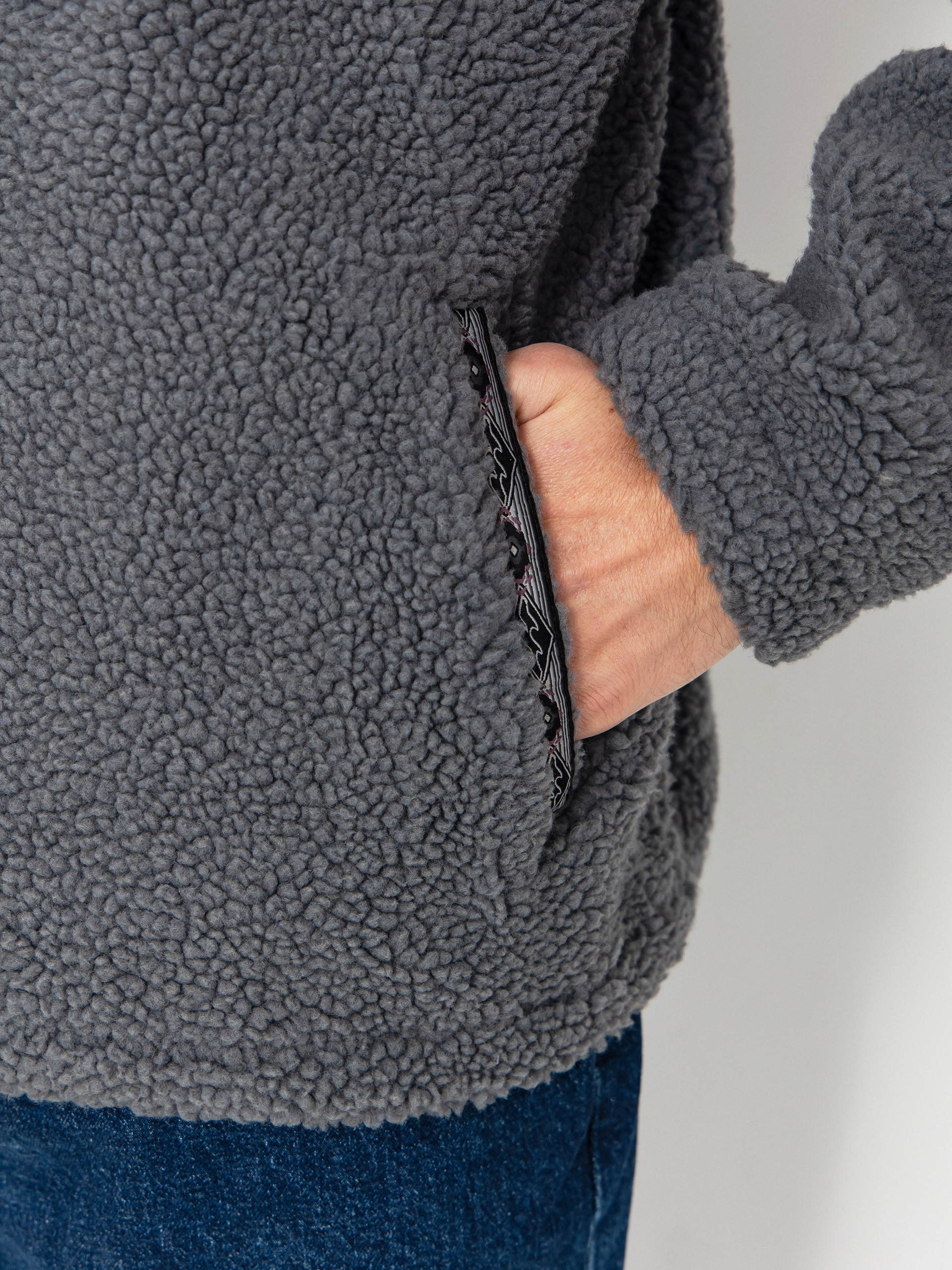 Billabong Boundary Tombstone Sweatshirt (pewter)