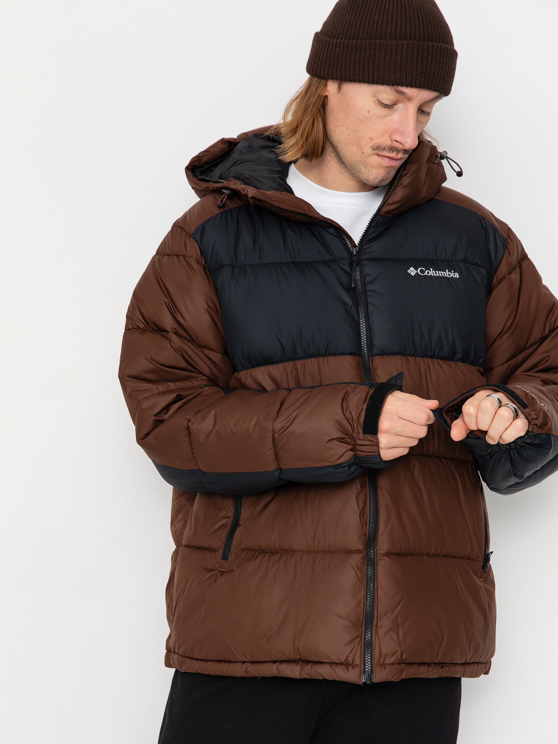 Columbia Jacke Pike Lake II Hooded (tobacco/black)