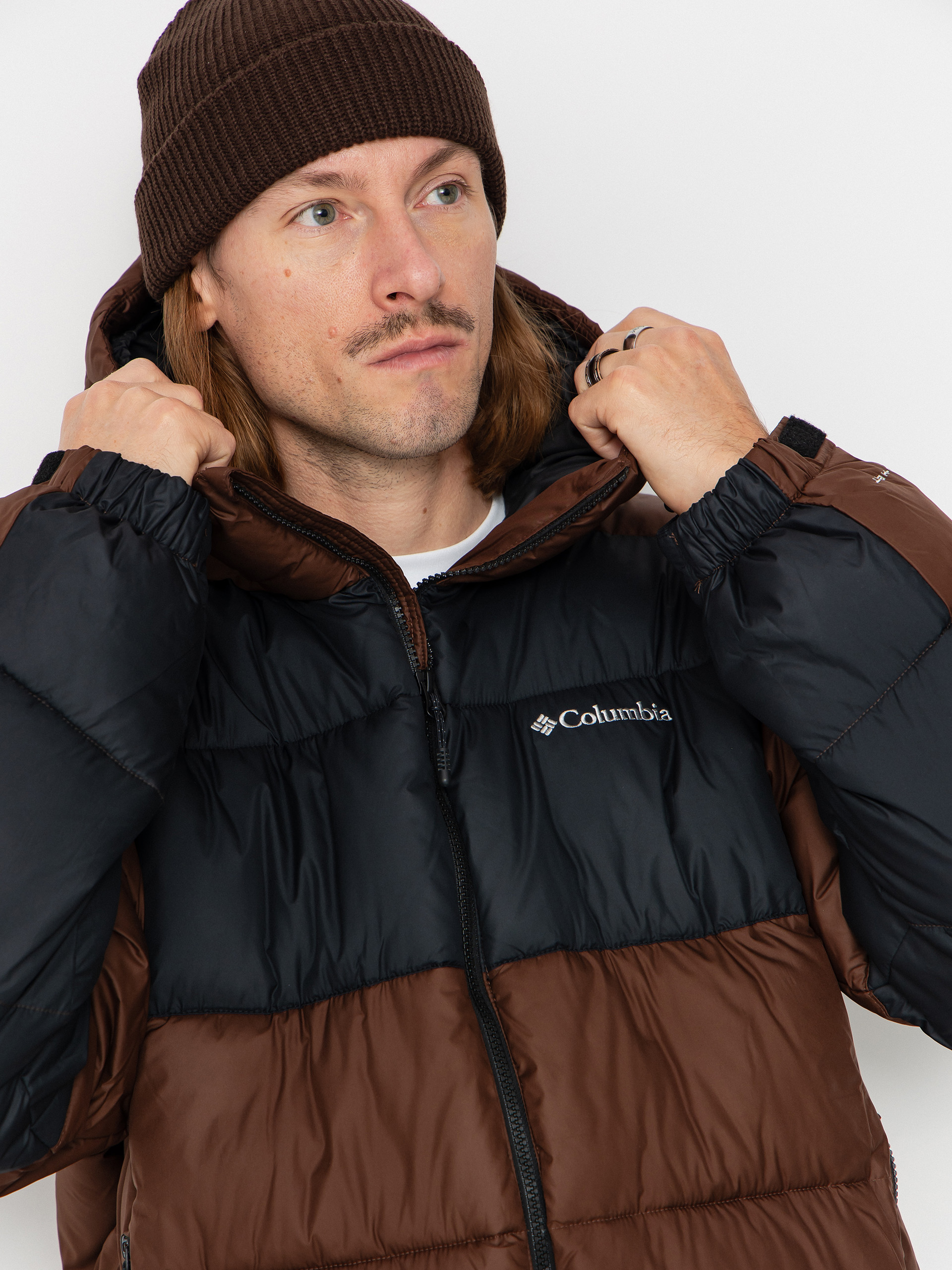 Columbia Jacke Pike Lake II Hooded (tobacco/black)