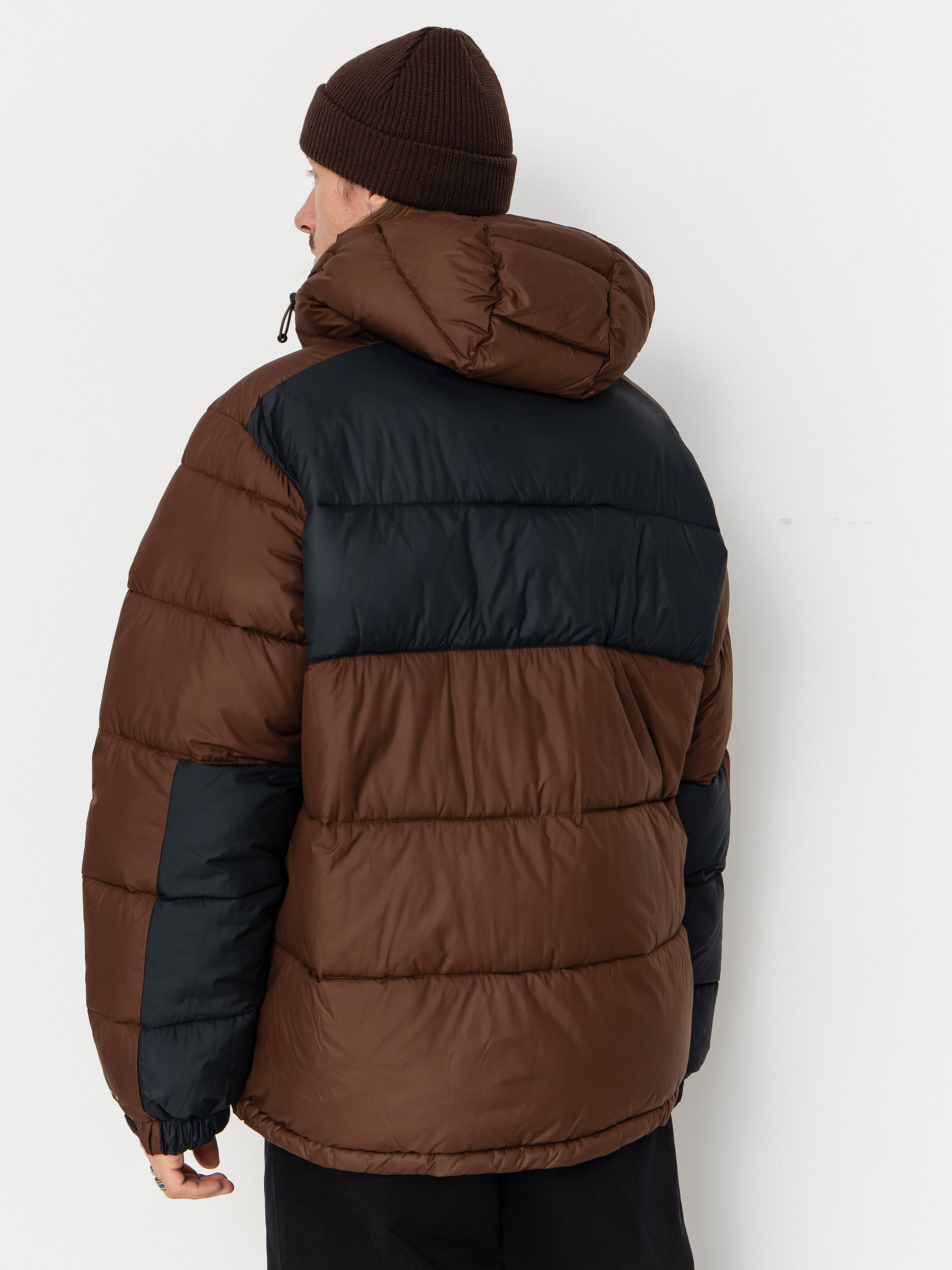 Columbia Jacket Pike Lake II Hooded - brown (tobacco/black)