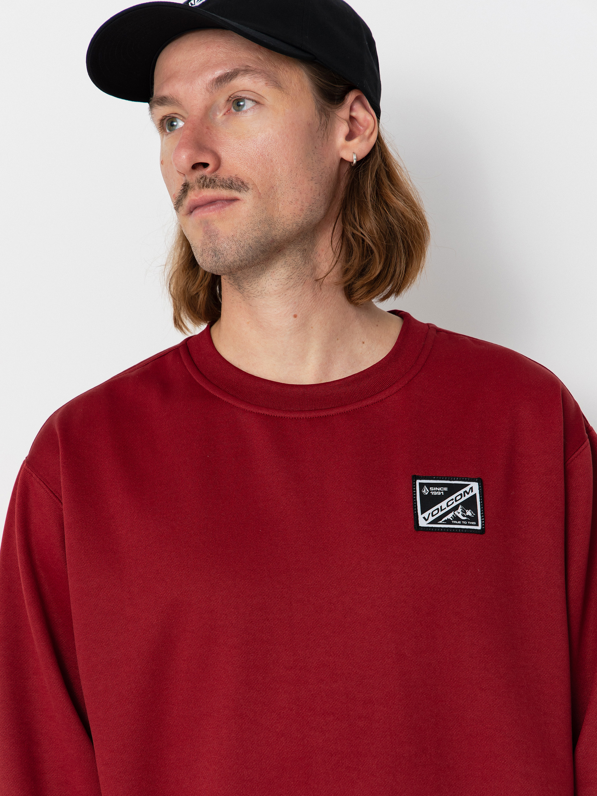Volcom Hydro Sweatshirt (burnt red)