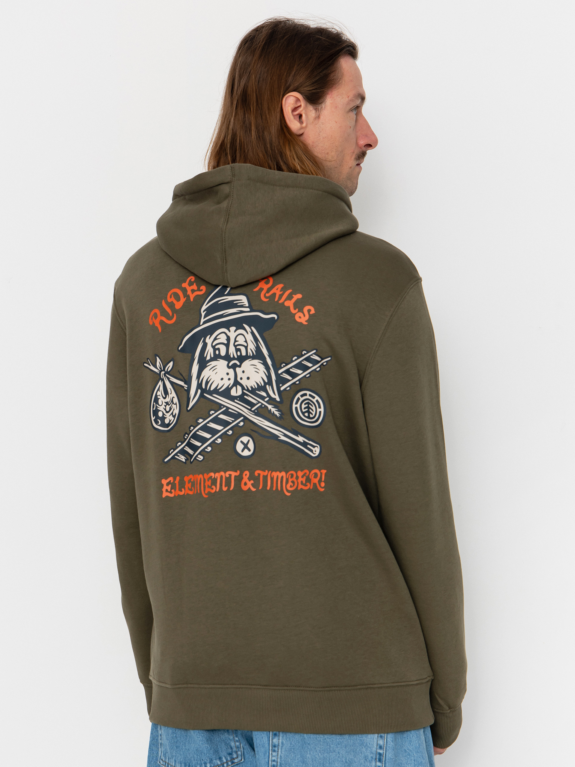 Element Timber Hobos HD Hoodie (kalamata)