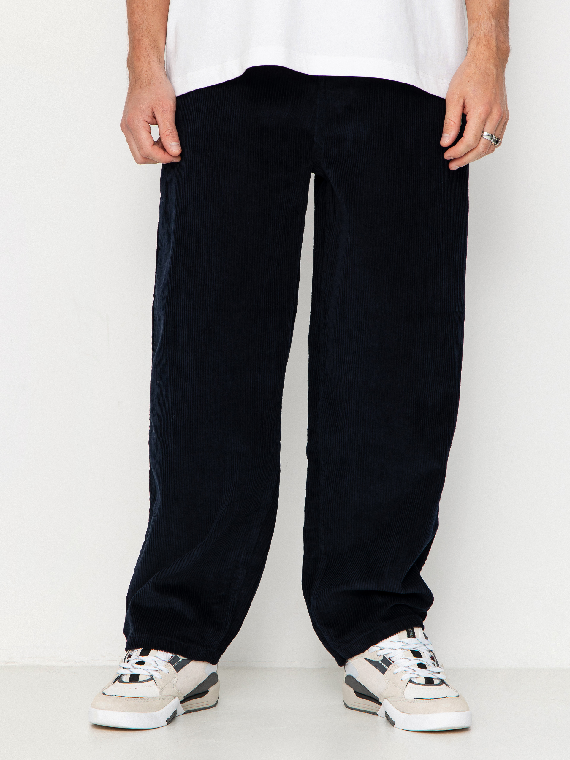 OBEY Bigwig Baggy Corduroy Pants - black (rosin)