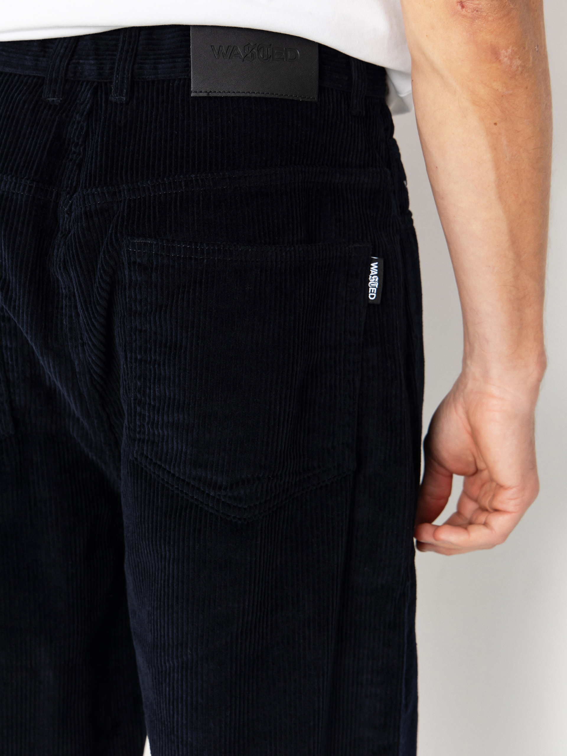 Wasted Paris Corduroy Casper Pants (navy)