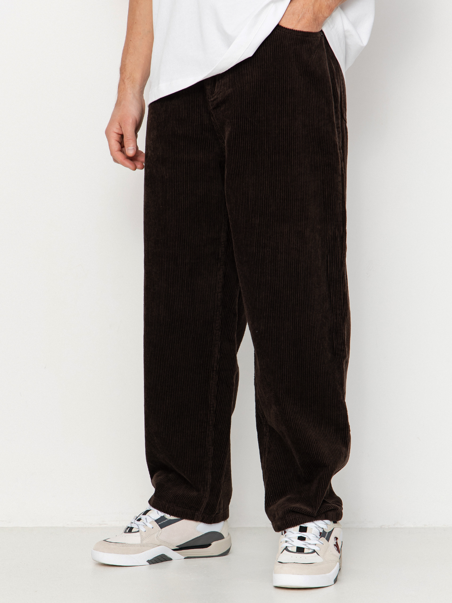 OBEY Easy Cord Pants - green (dark cedar)