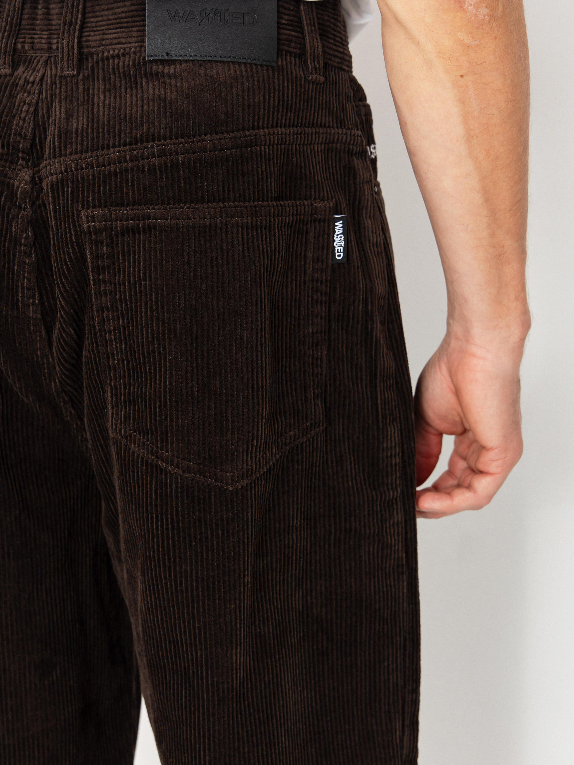 Wasted Paris Corduroy Casper Hose (ice brown)