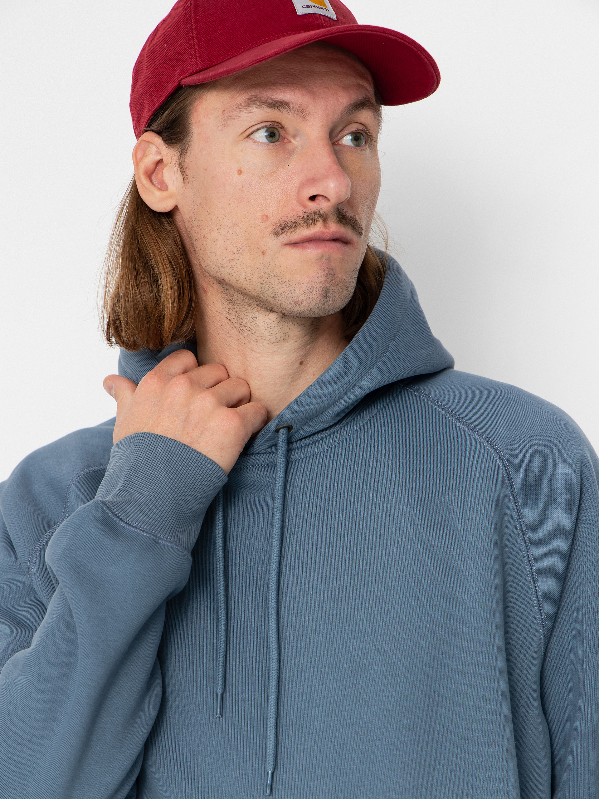 Carhartt WIP Chase HD Hoodie (angelite/gold)