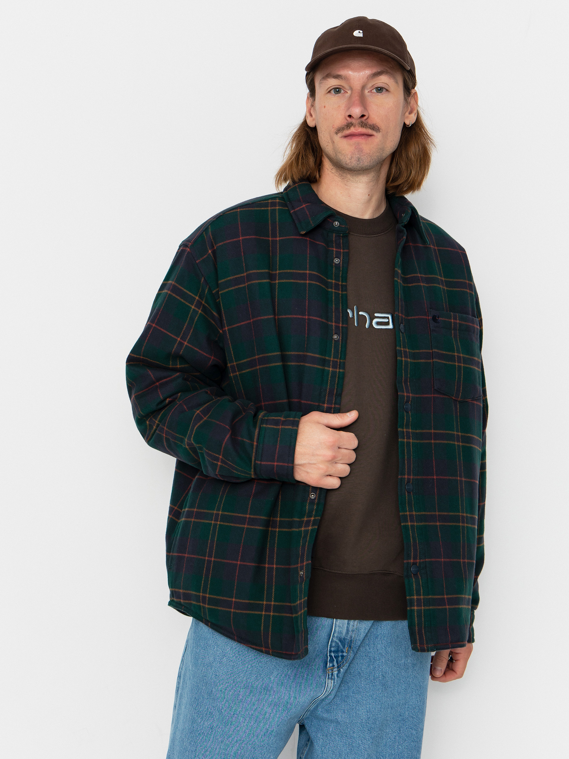Carhartt WIP Gargan Jacket (gargan check/dark fir)