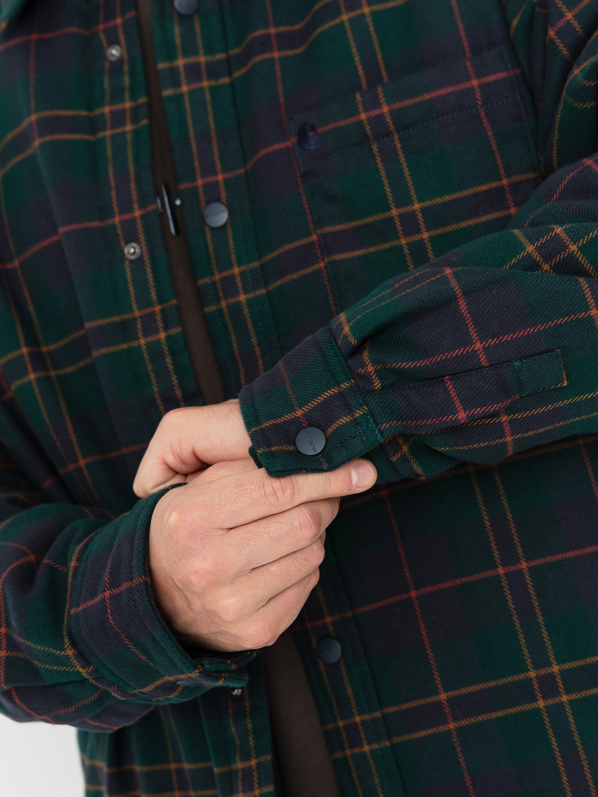Carhartt WIP Gargan Jacke (gargan check/dark fir)