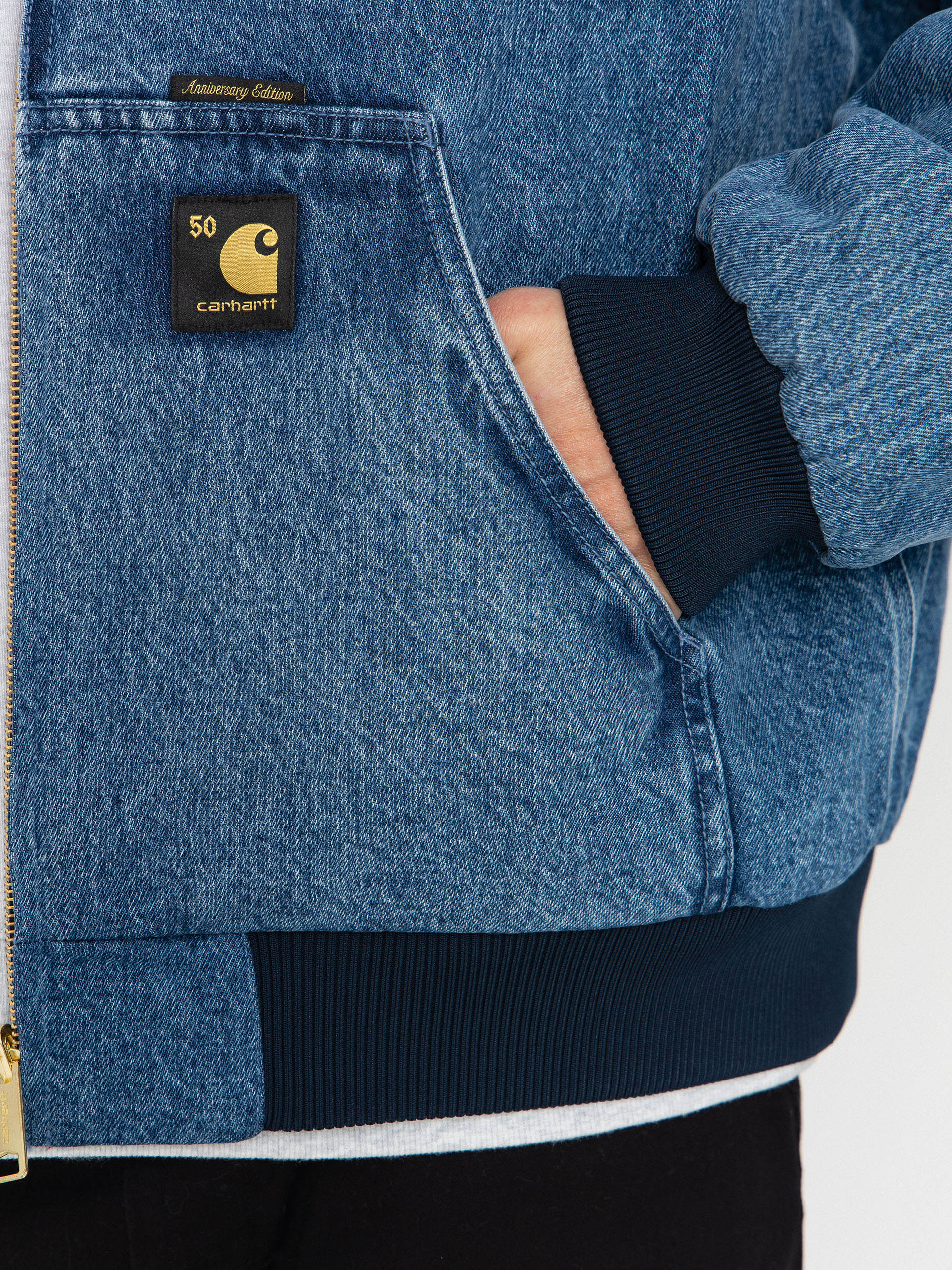 Carhartt WIP Jacket 50 Years Anniversary OG Active (blue/usa red/stone bleached)