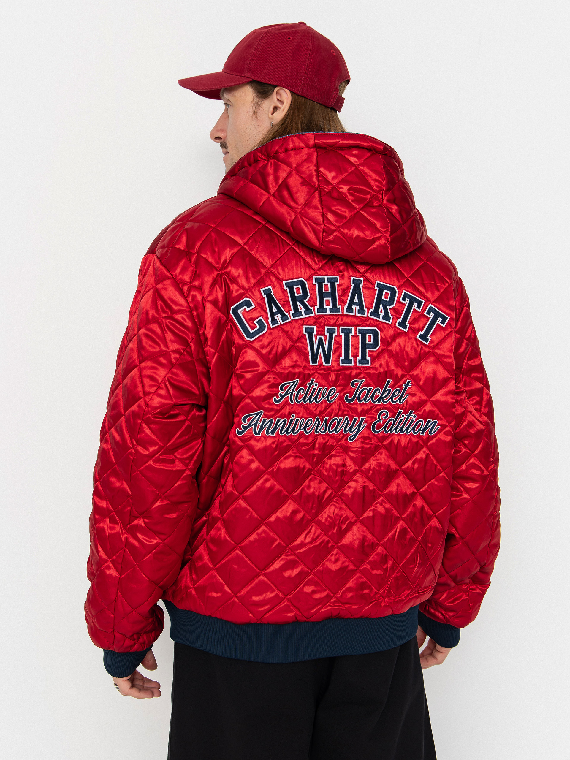 Carhartt WIP Jacke 50 Years Anniversary OG Active (blue/usa red/stone bleached)