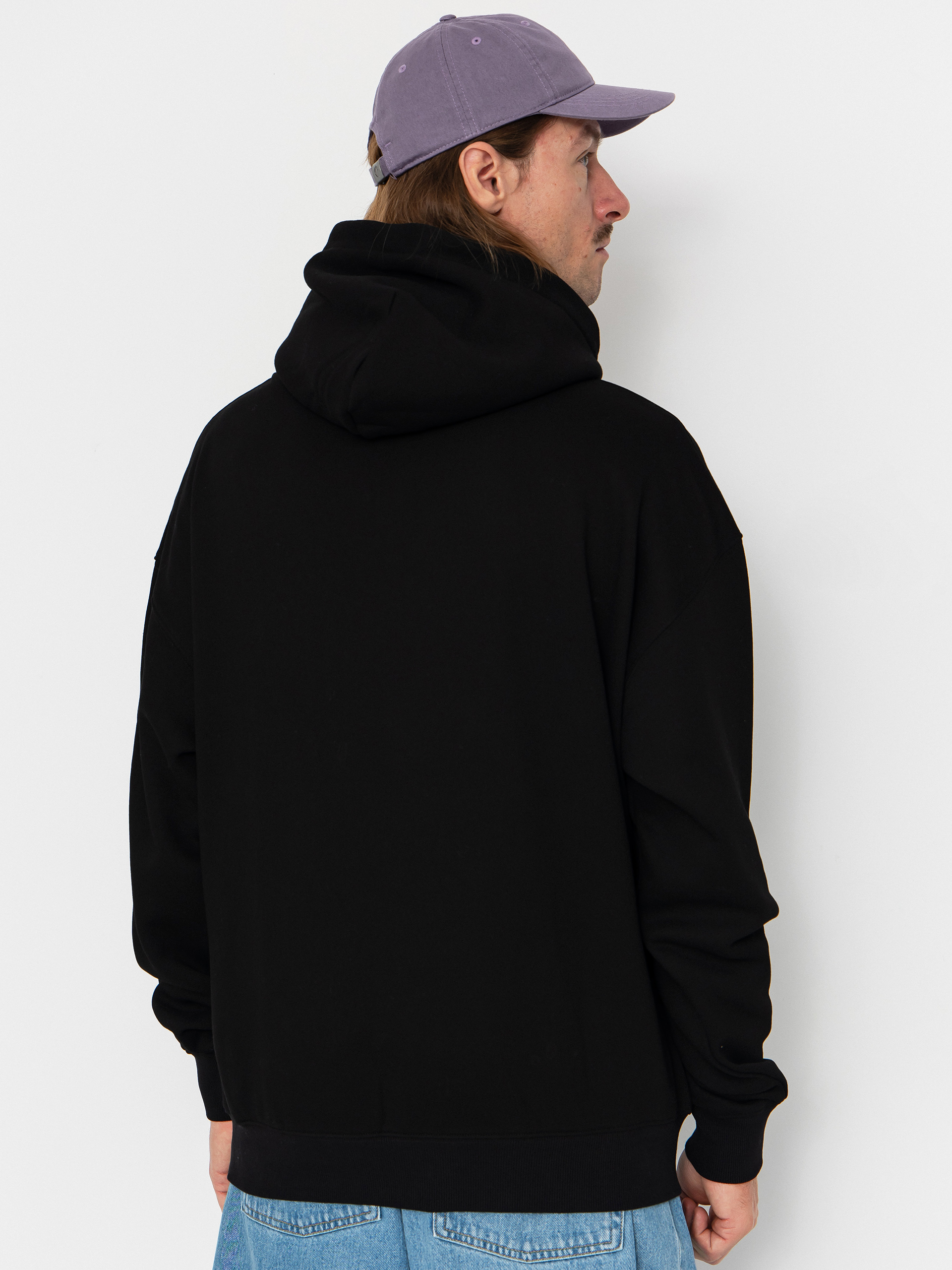 Homeboy Hoodie Plaid Helvetica HD (black)