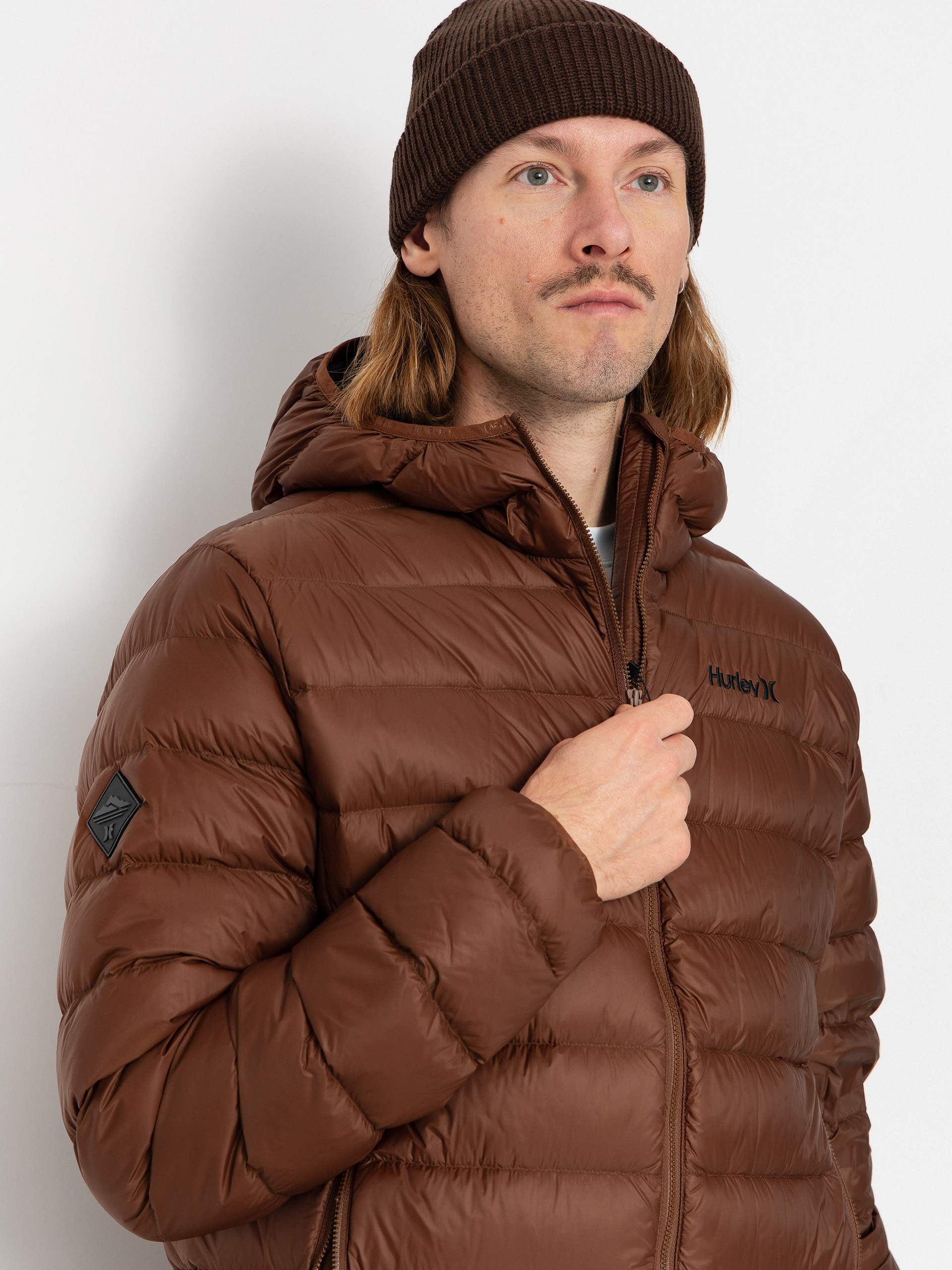 Hurley Cayuga Puffer Jacket (hickory brown)