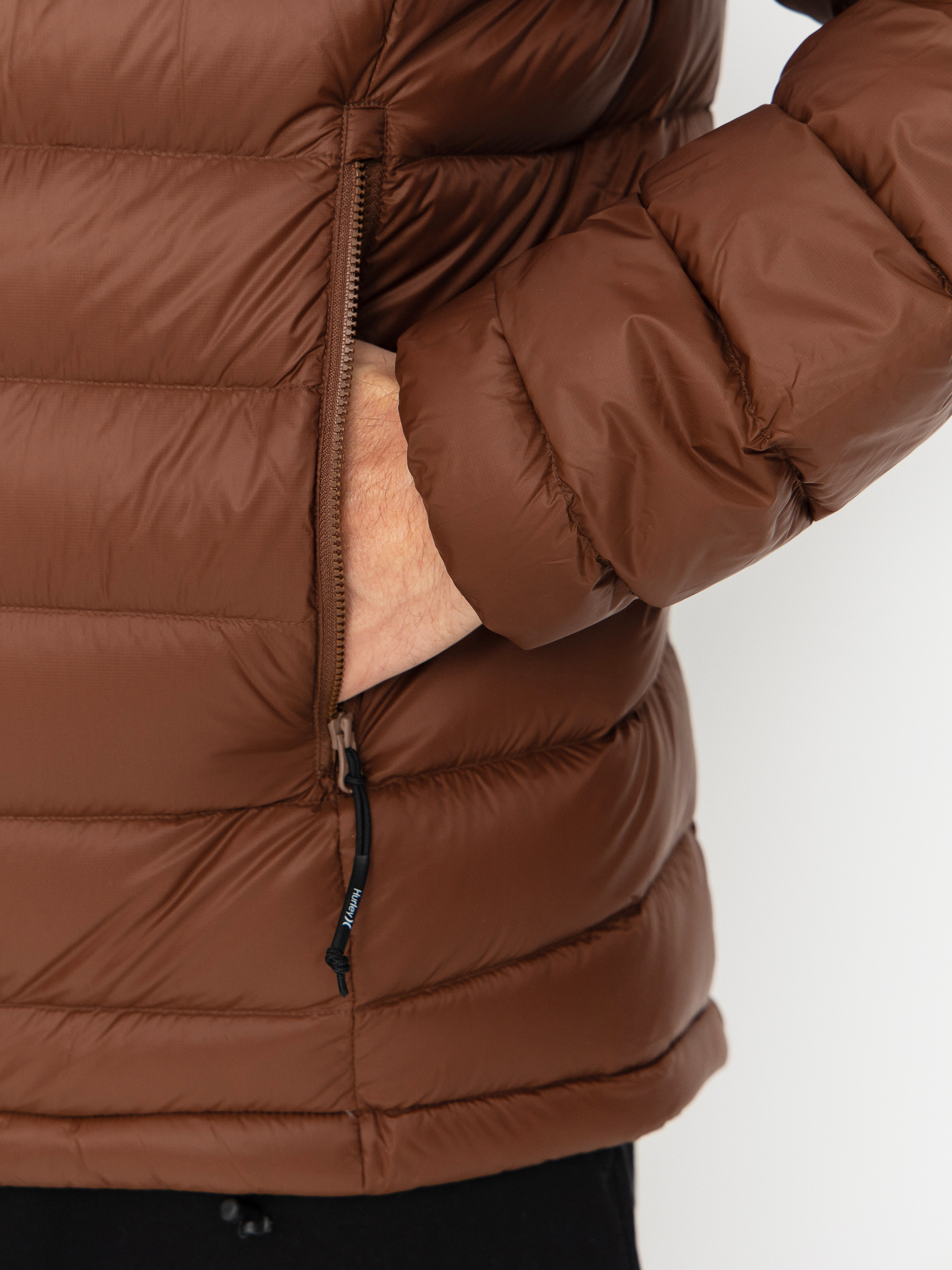 Hurley Cayuga Puffer Jacke (hickory brown)
