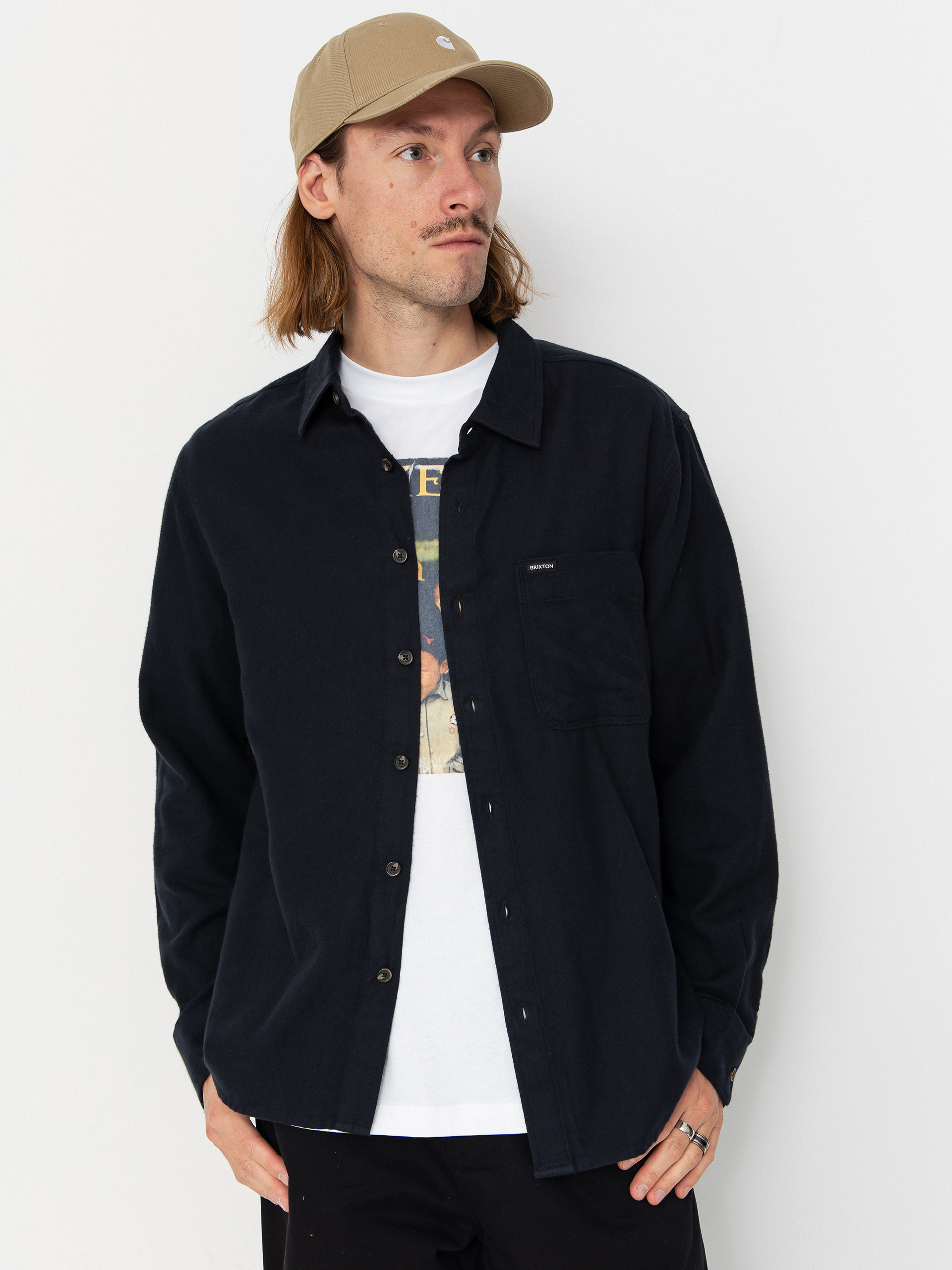 Brixton Hasting Lw Flannel Shirt (black)