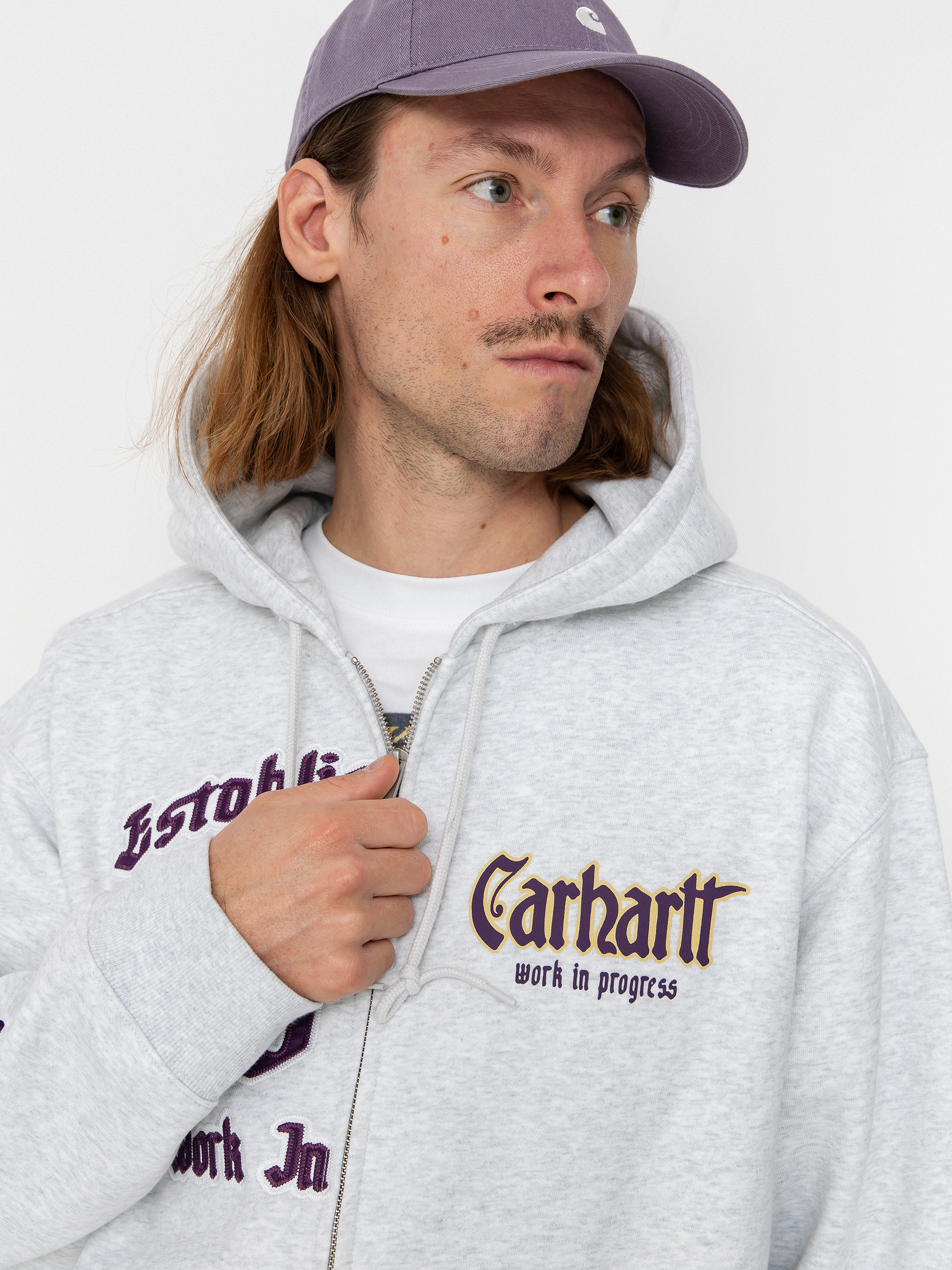 Carhartt WIP Dual ZHD Hoodie (ash heather)