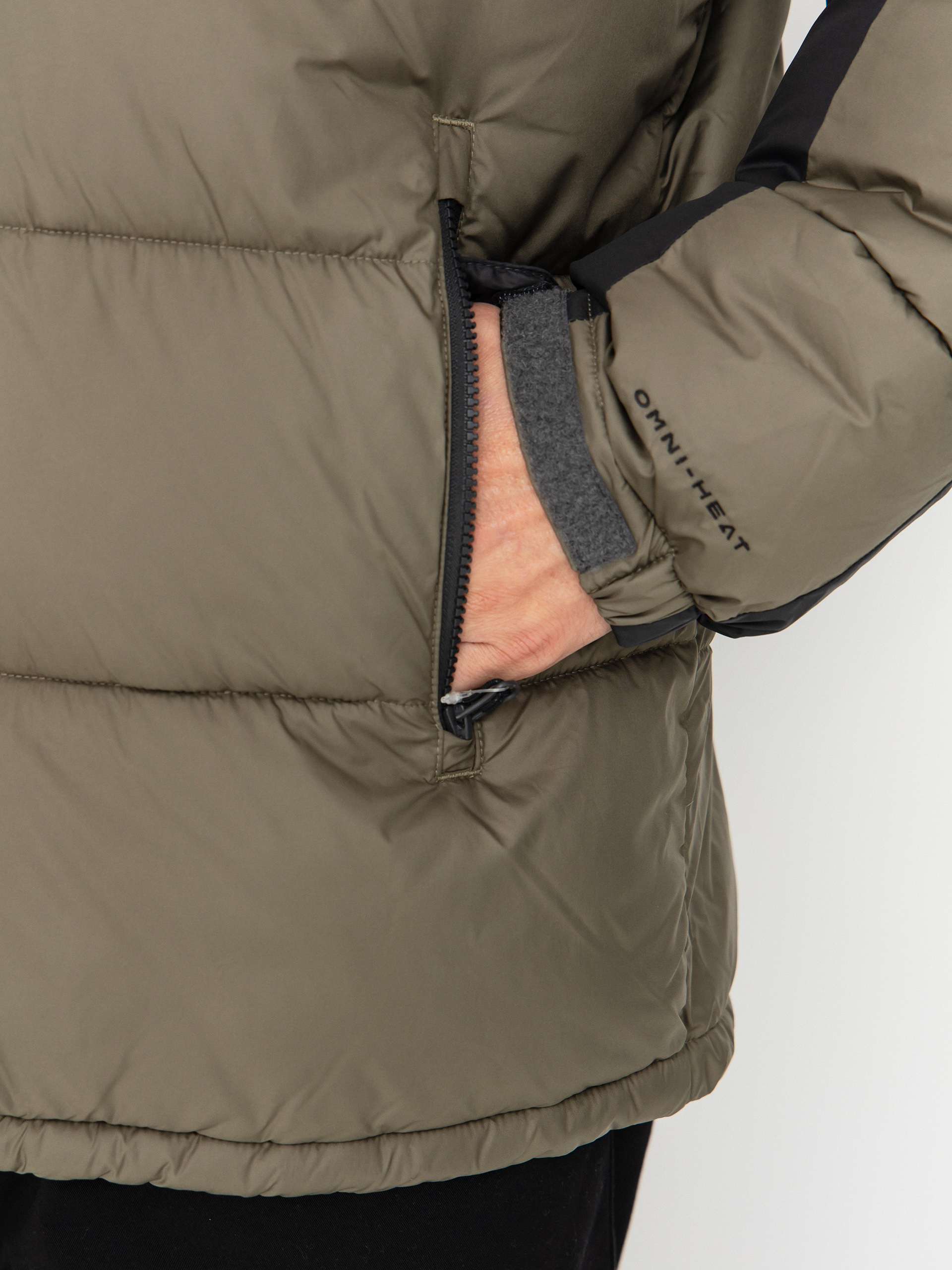 Columbia Jacke Pike Lake II Hooded (stone green/shark)