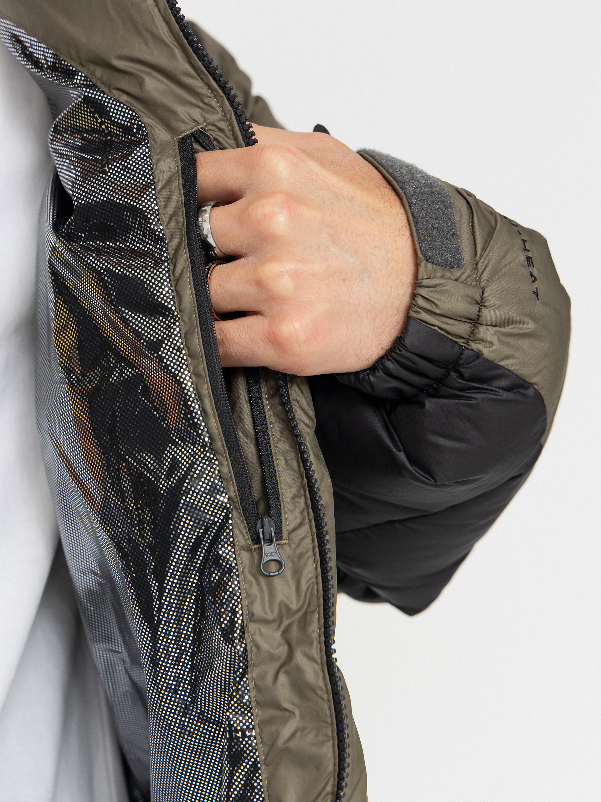 Columbia Jacke Pike Lake II Hooded (stone green/shark)