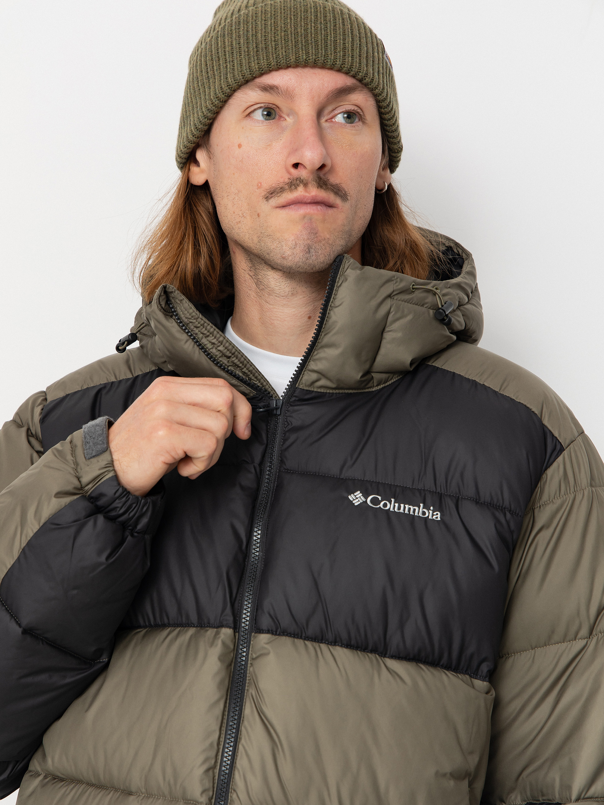 Columbia Jacket Pike Lake II Hooded (stone green/shark)