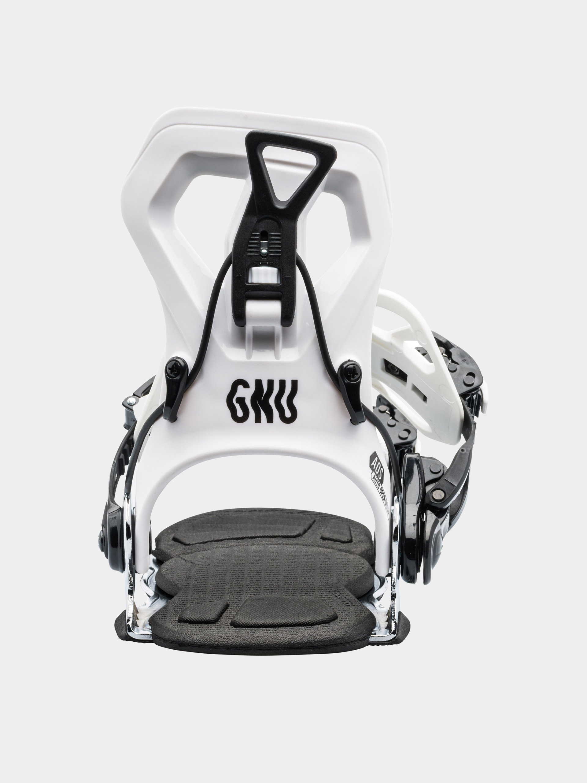 Mens Gnu Snowboard bindings Psych (white)