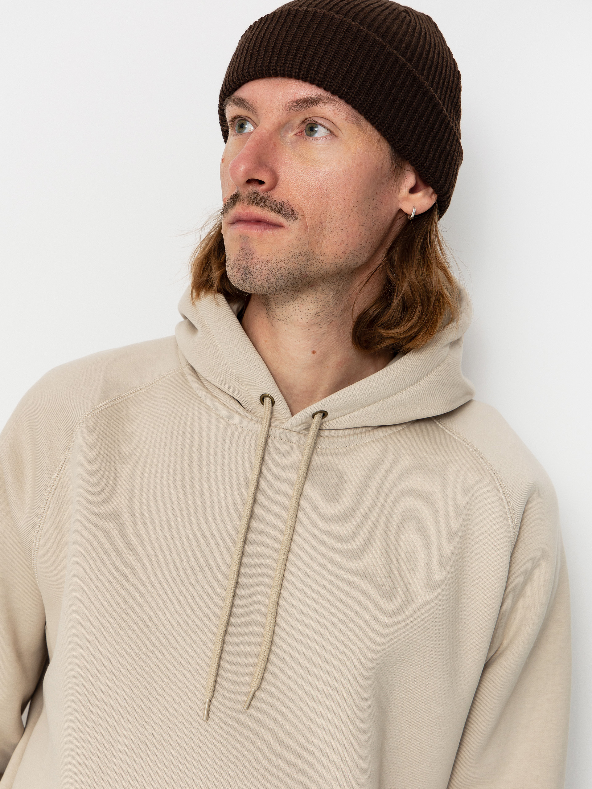 Carhartt WIP Hoodie Chase HD (fleur de sel/gold)