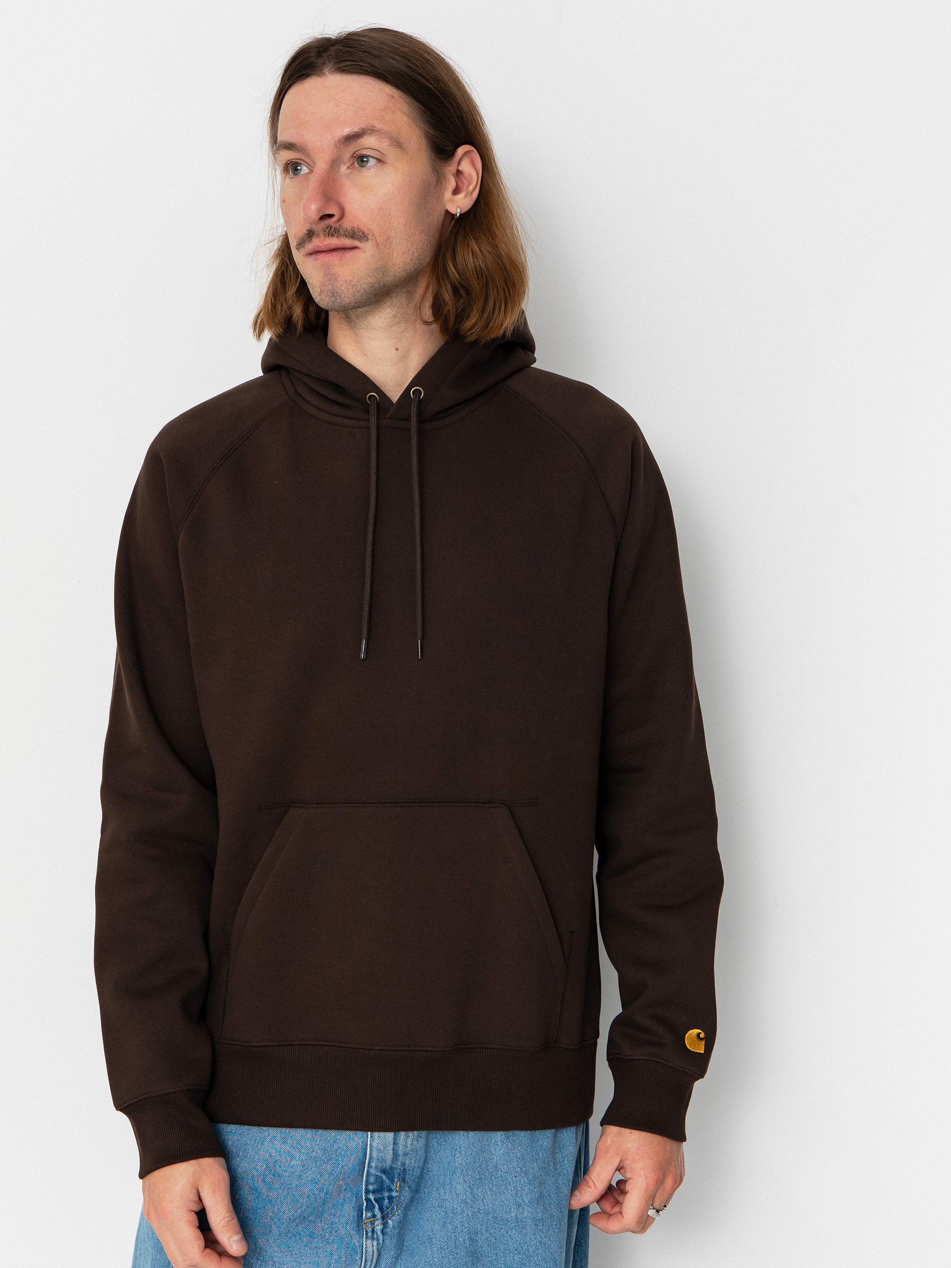 Carhartt WIP Hoodie Chase HD (tobacco/gold)